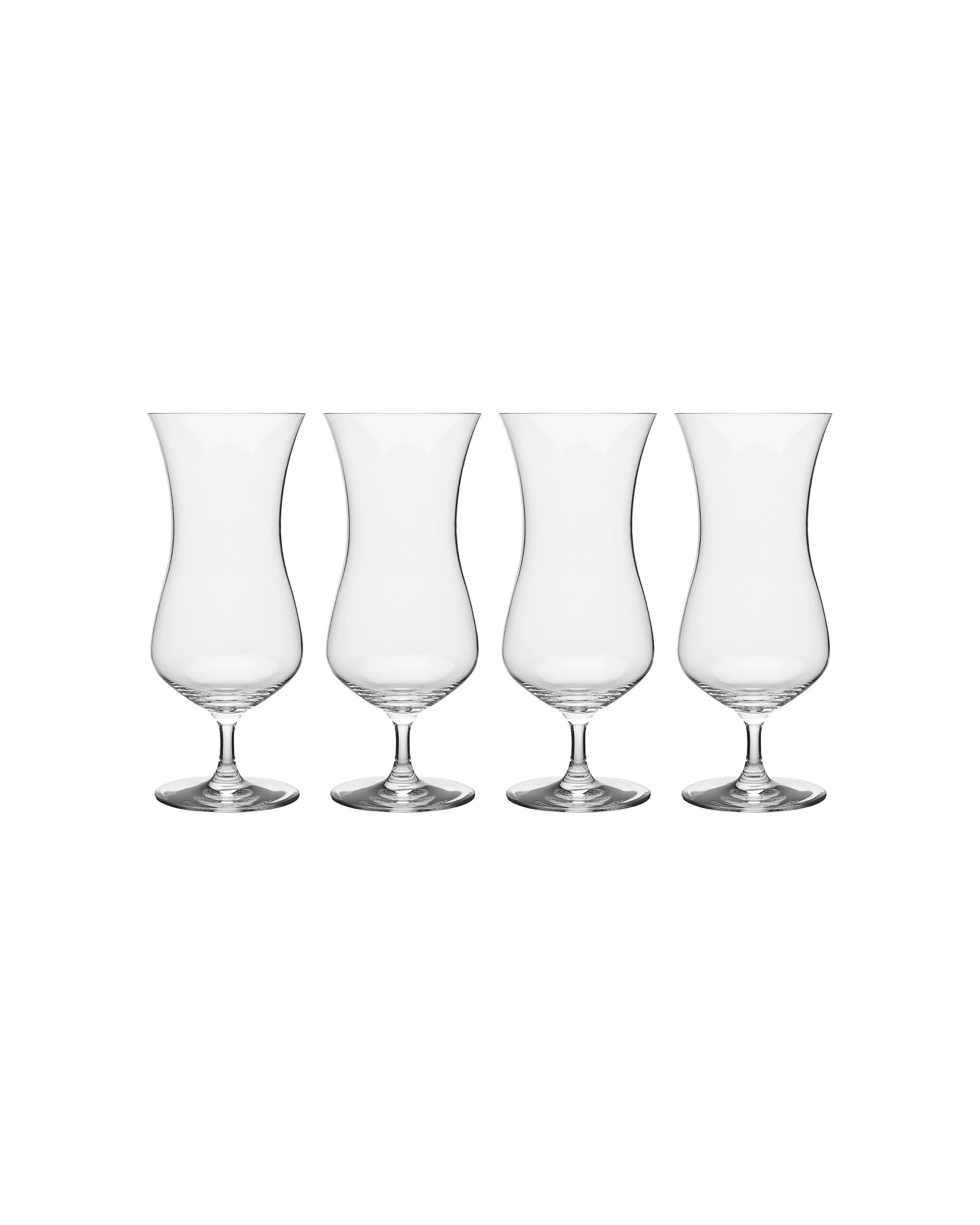 1 Ecology 4pc 495ml Classic Crystalline Glass Hurricane Cup Set - Clear, 1 of 3