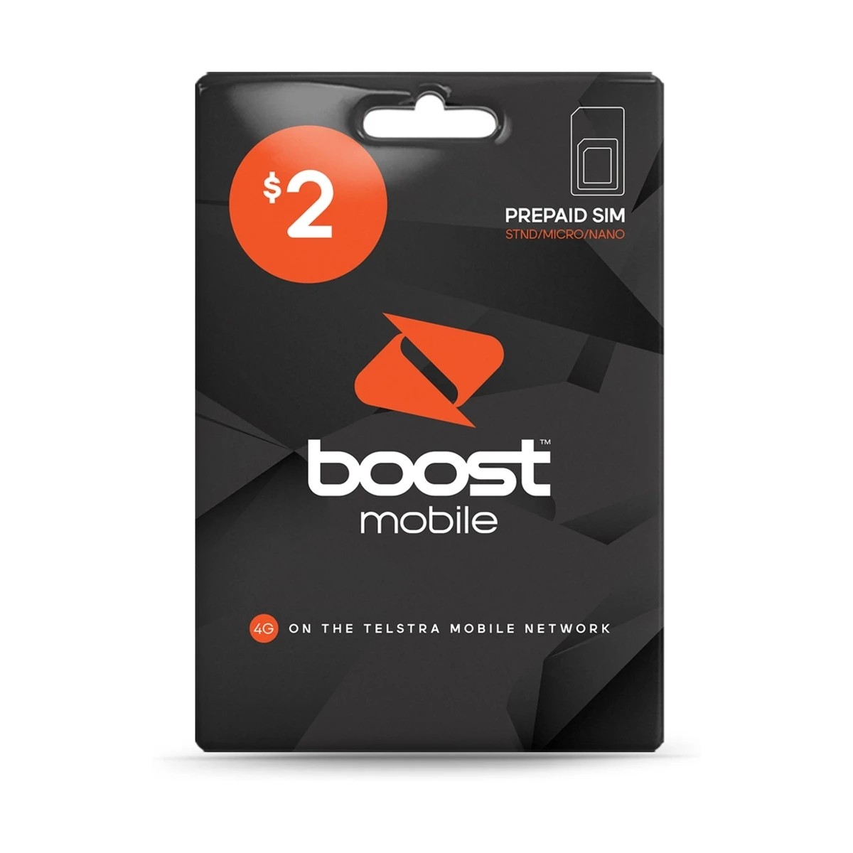 1 Telstra Boost $2 Prepaid Starter Kit