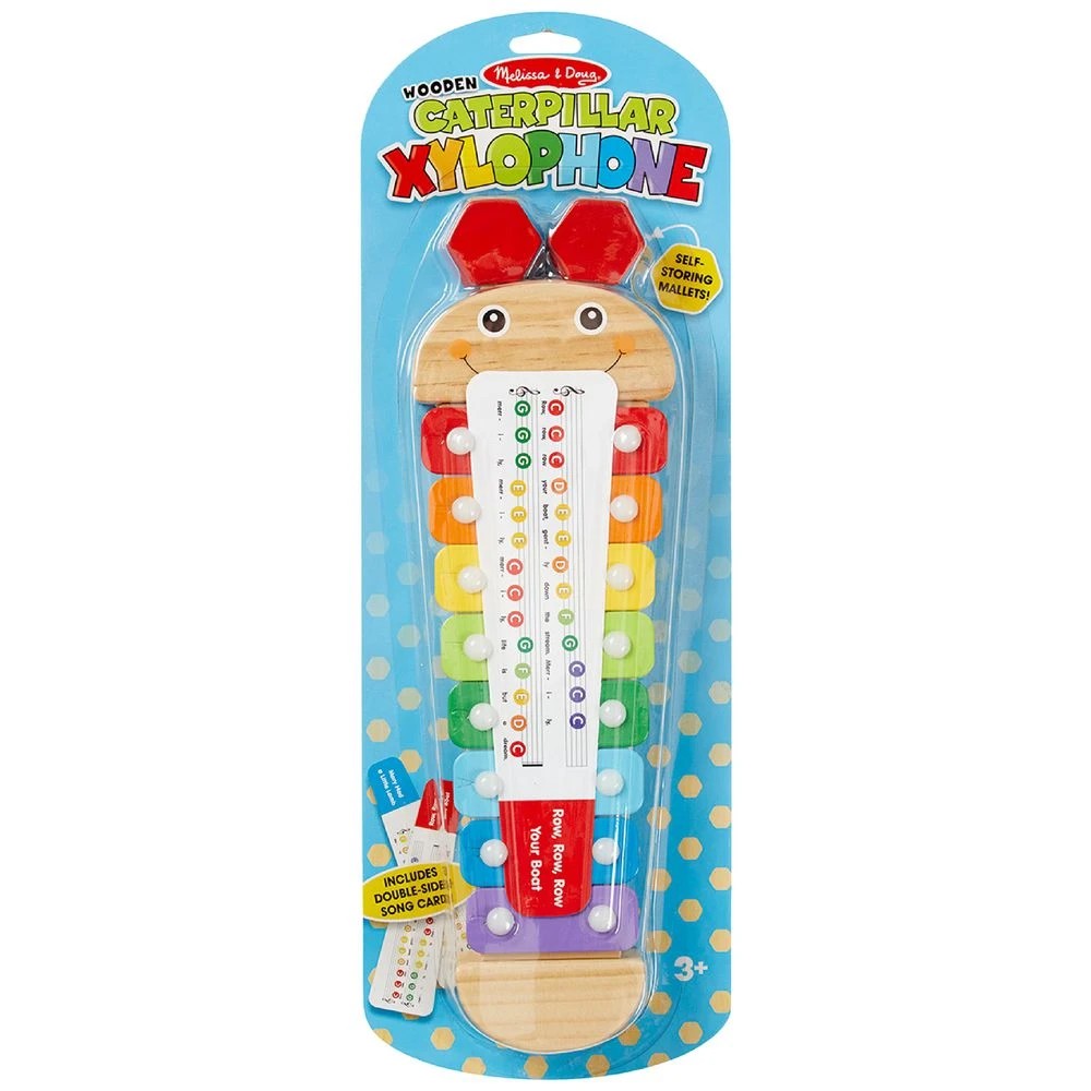 1 Melissa & Doug Wooden Caterpillar Xylophone, 1 of 4