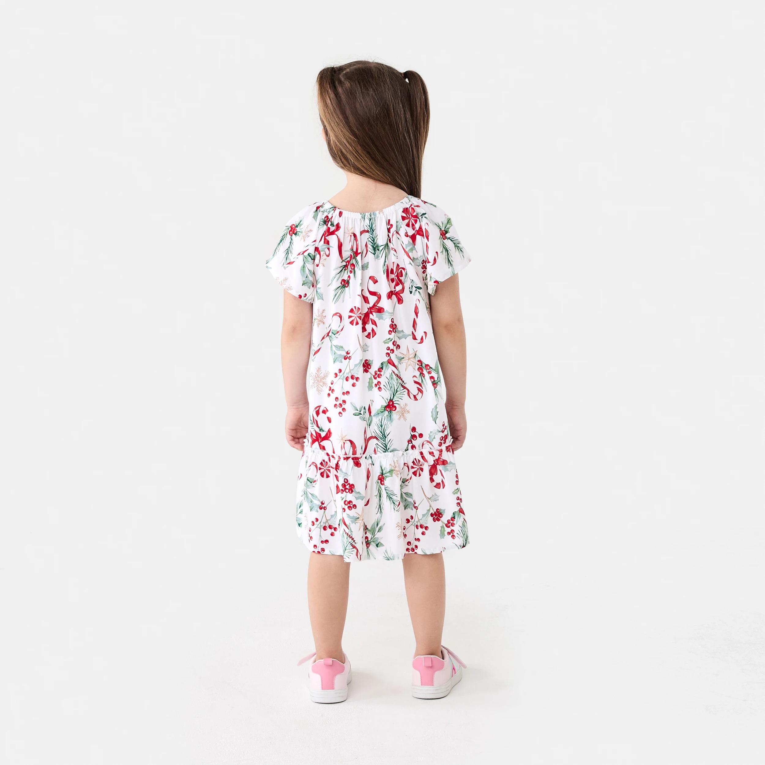 8 Christmas Viscose Dress White Cane, 8 of 8