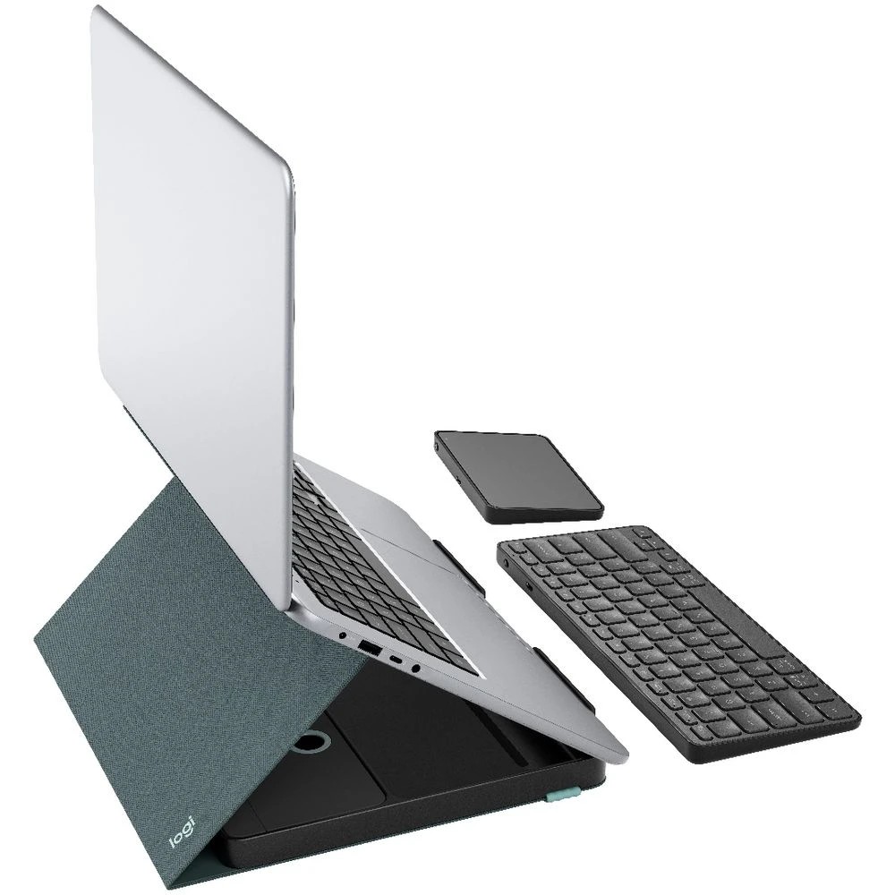 3 Logitech Casa Pop-Up Desk Classic Chic, 3 of 10