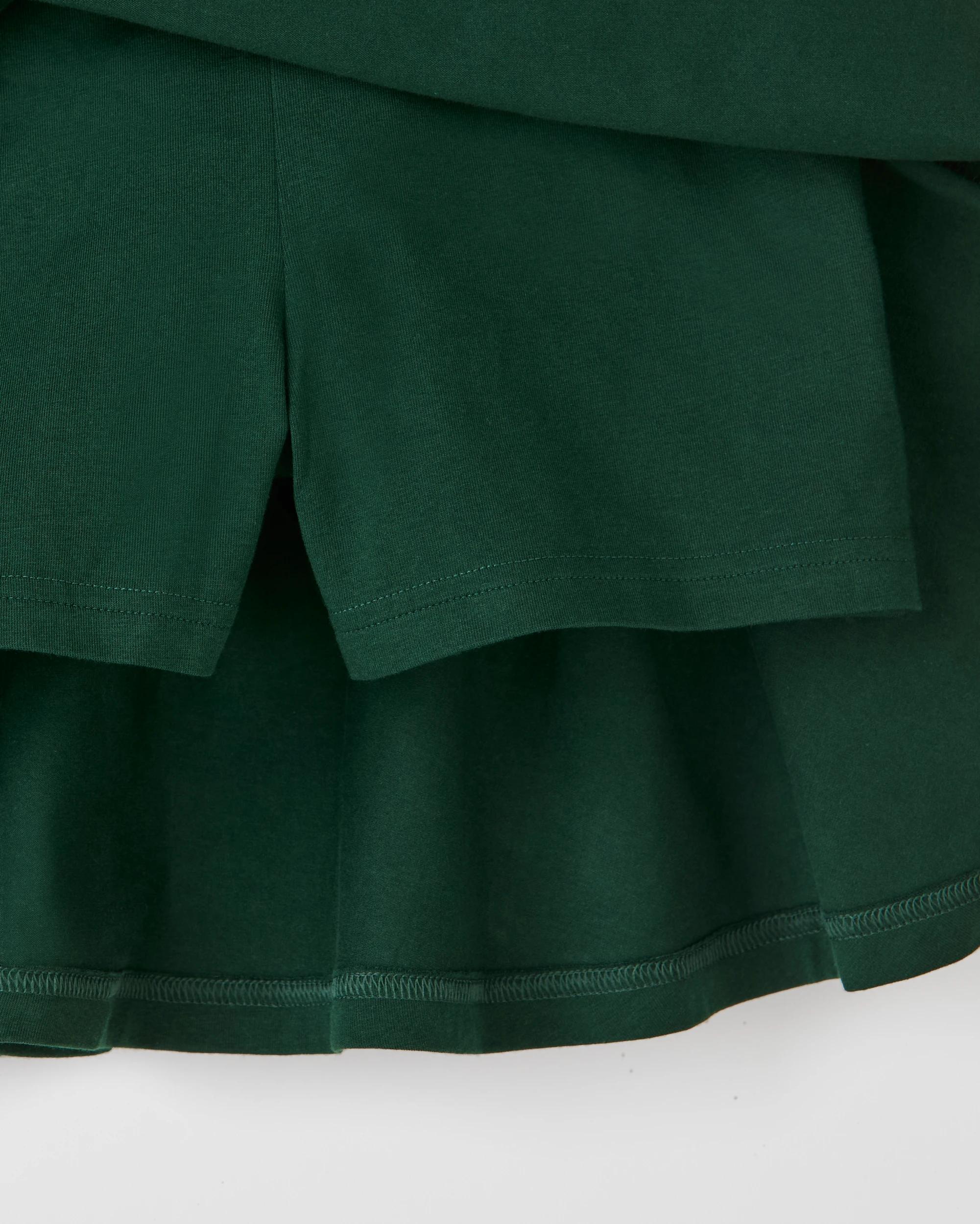 3 Target Australian Cotton Knit Skort 2 Pack BOTTLE GREEN, 3 of 3