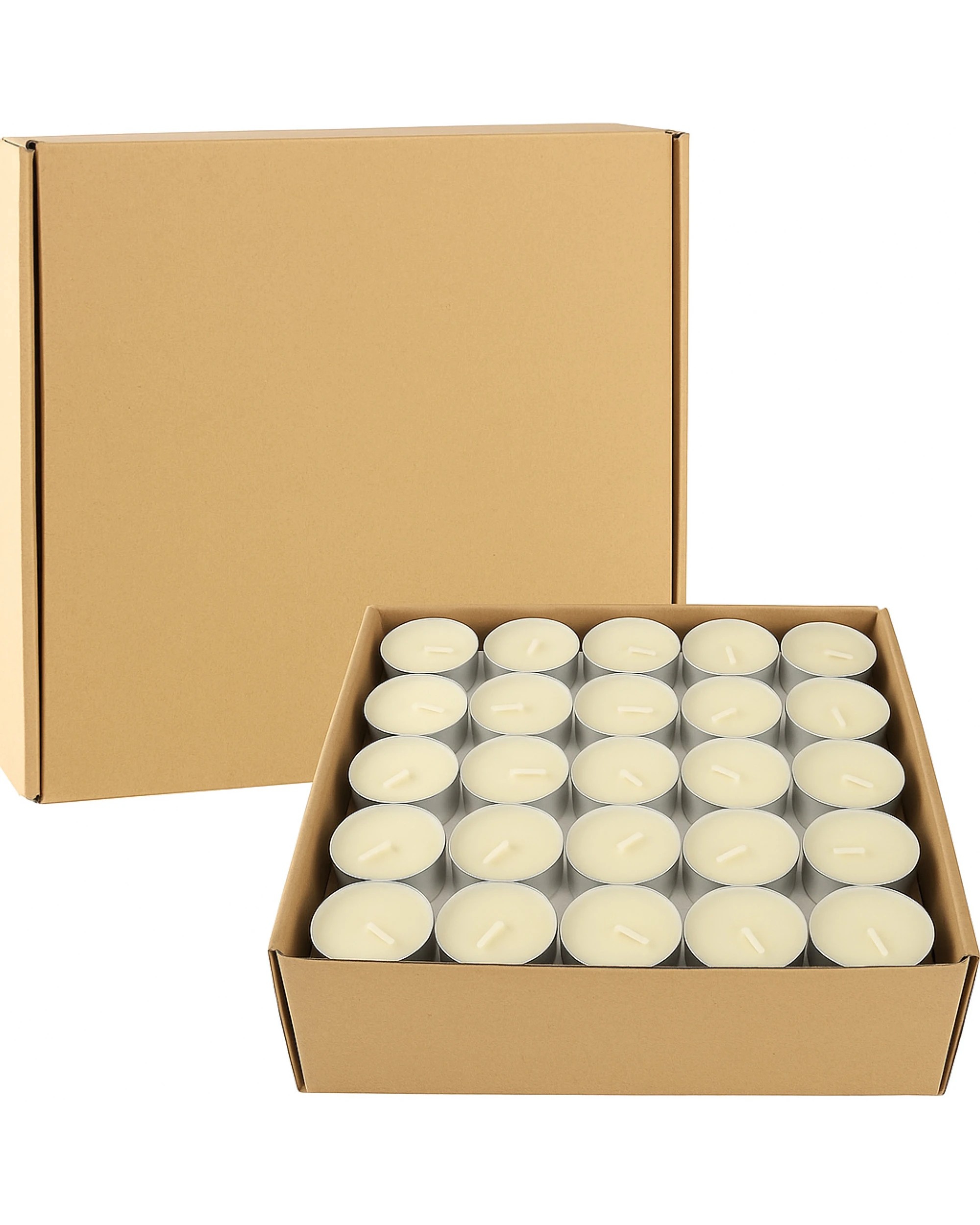 1 BR Home Vanilla Bean Scented Tealight Candles - 288 Pack, 1 of 2