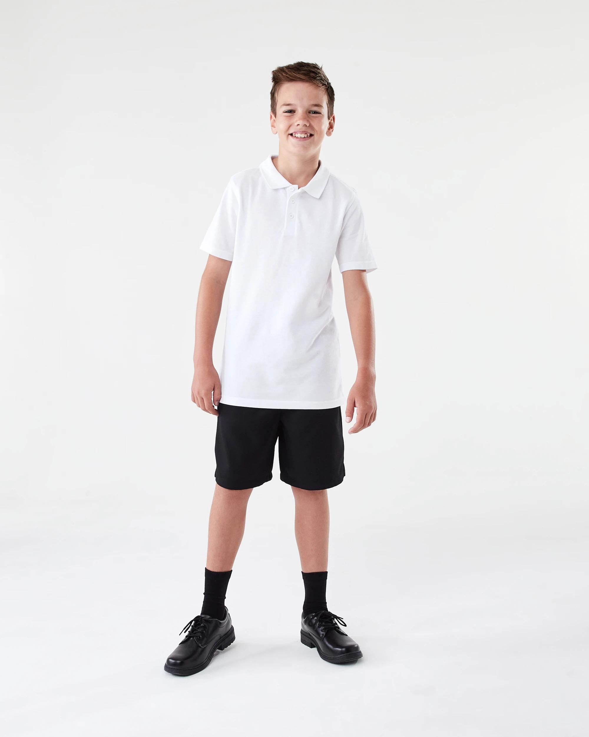 7 School Woven Shorts Black, 7 of 8