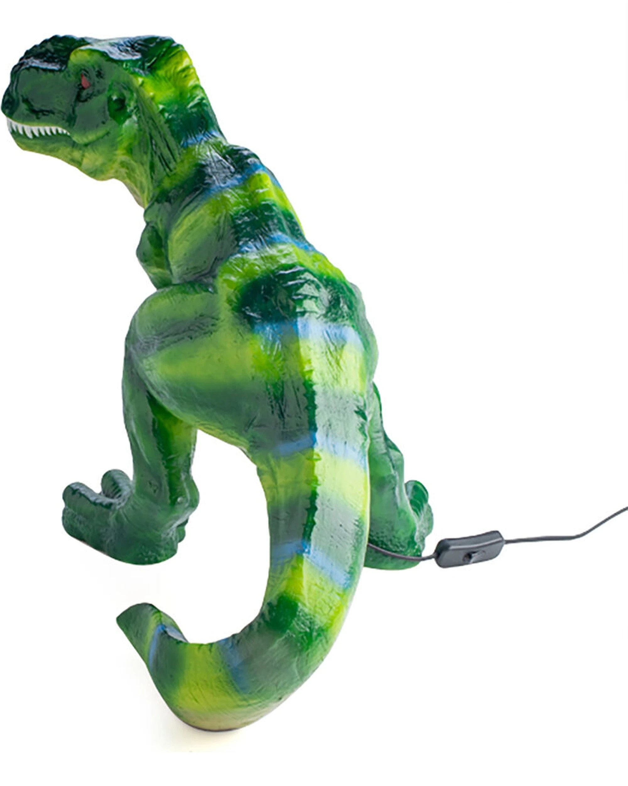 4 MDI Aus Dino Island Giant Table Lamp Kids Children Bedside Decor T-Rex 53.5x34.5x44cm - Green, 4 of 6