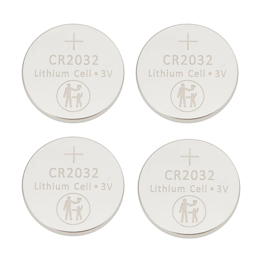 5 4 Pack Button Cell Batteries - CR2032, 5 of 9