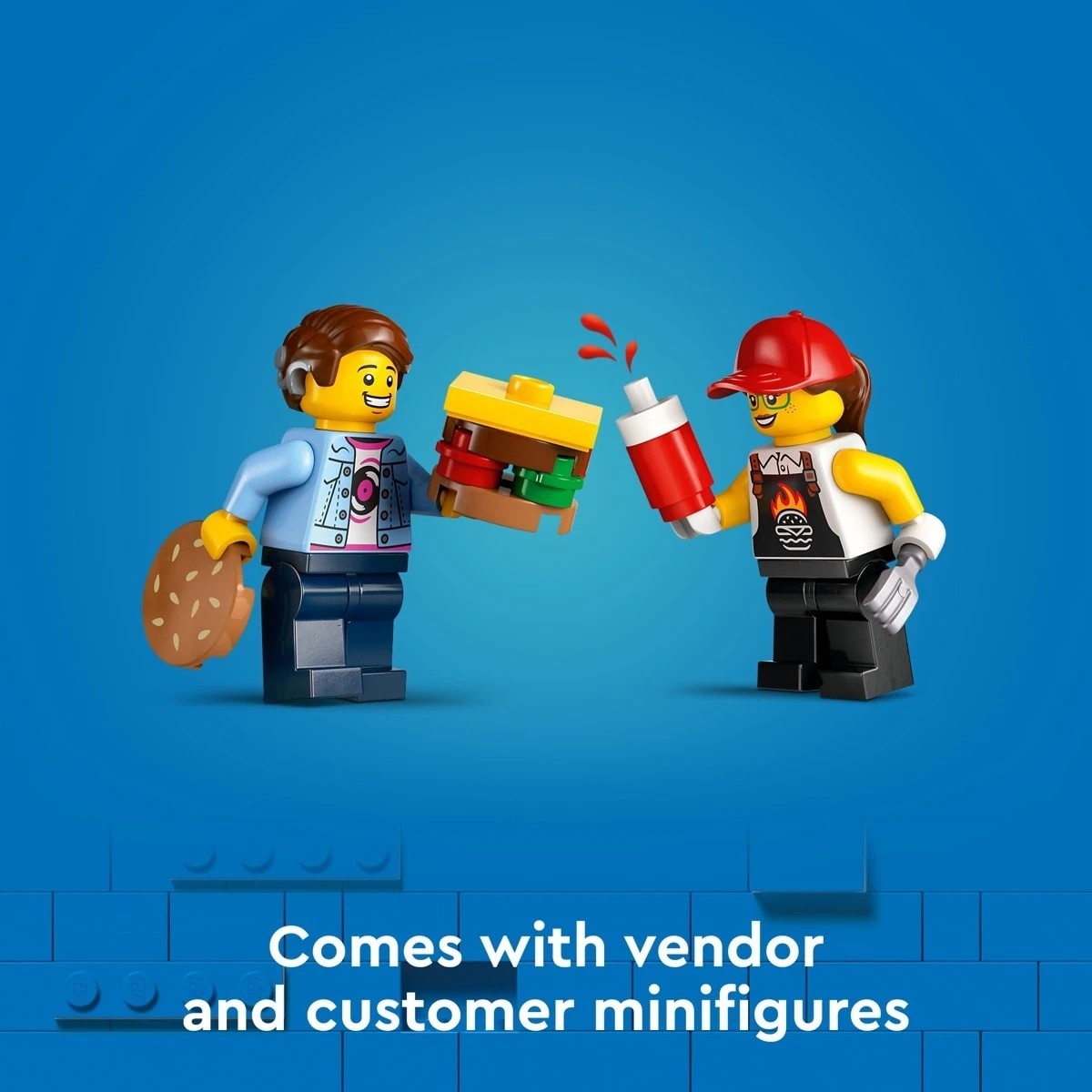 7 LEGO City Great Vehicles Burger Truck 60404, 7 of 11