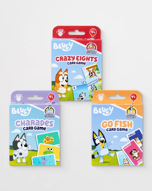 Moose Bluey Card Game - Assorted - M