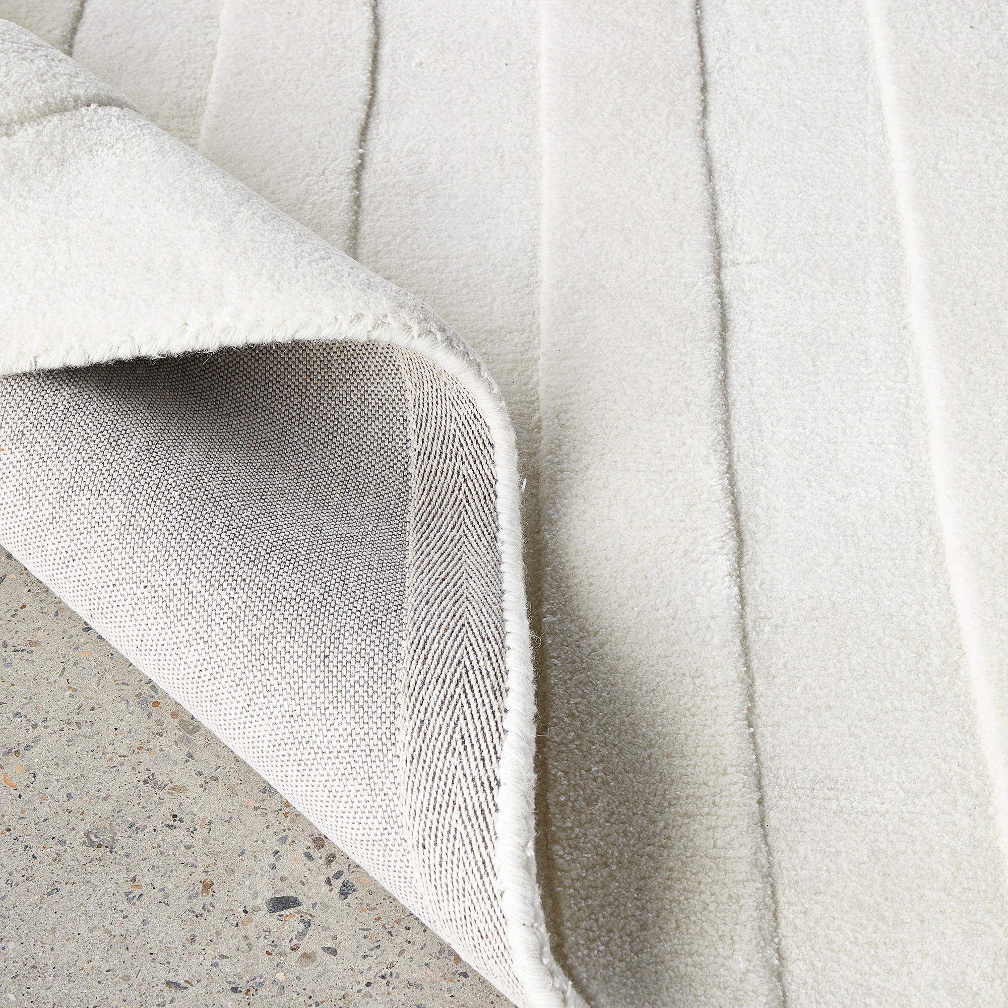 5 Common Ground Rugs Lumina Trail 290x200cm - Large Wool & Cotton Rug - Natural, 5 of 7