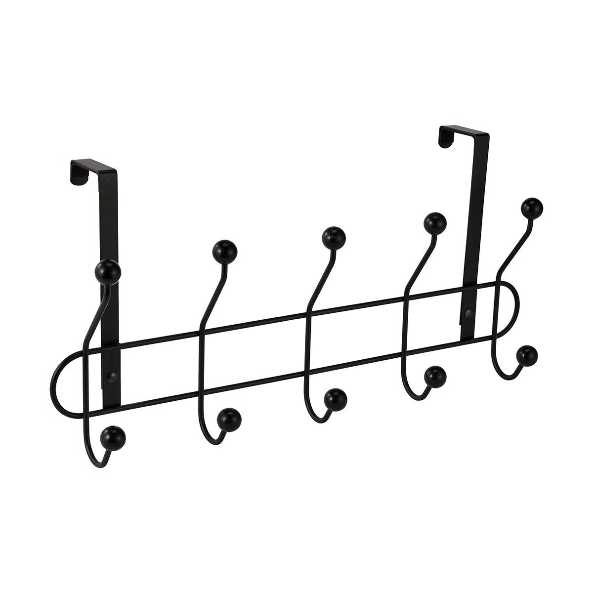 3 Over The Door Hooks - Black, 3 of 7