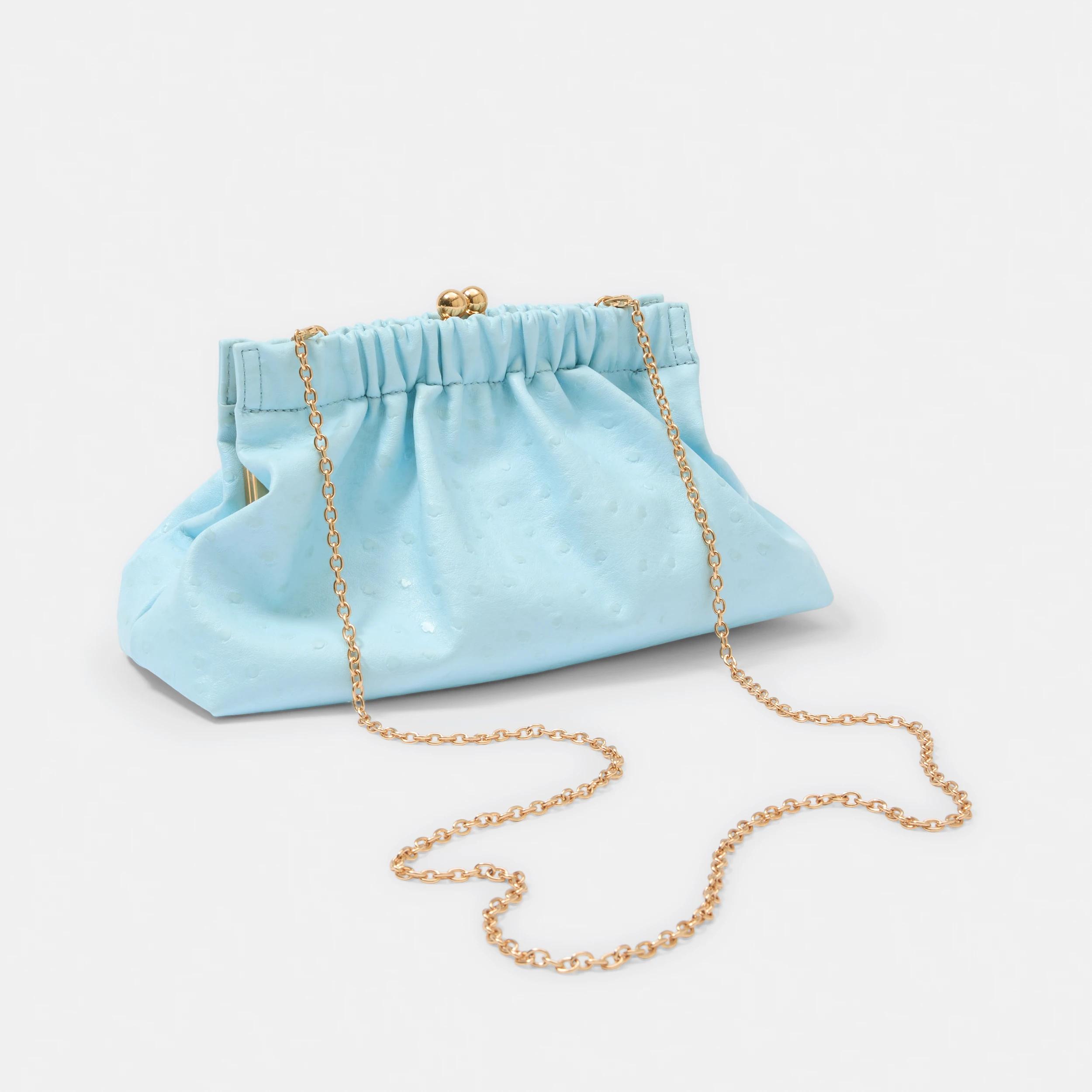 3 Kiss Lock Clutch Vivid Sky, 3 of 7