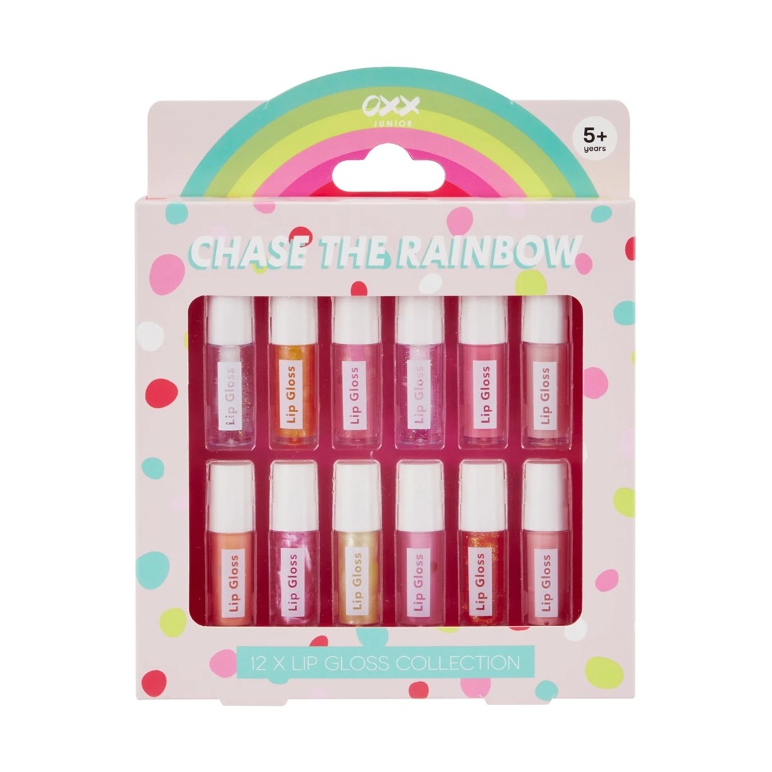 1 OXX Junior 12 Piece Lip Gloss Collection - Chase the Rainbow, 1 of 5