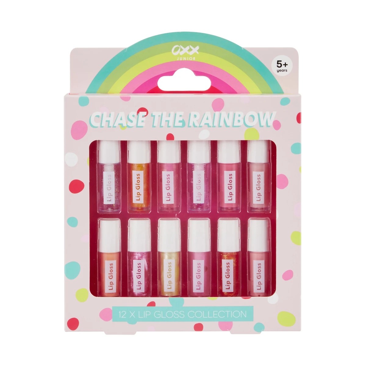 1 OXX Junior 12 Piece Lip Gloss Collection - Chase the Rainbow, 1 of 5