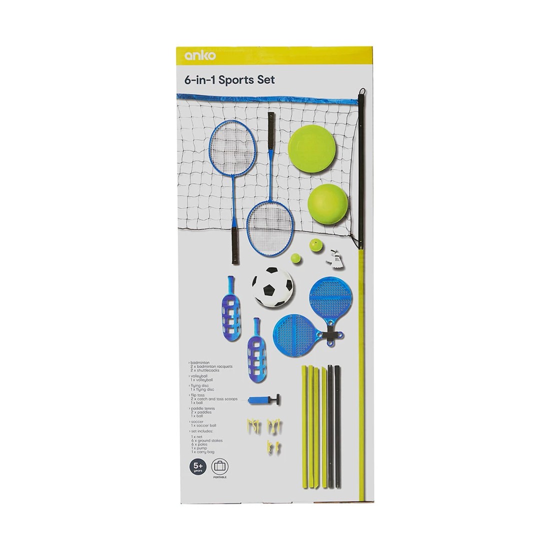 10 6-in-1 Sports Set, 10 of 10