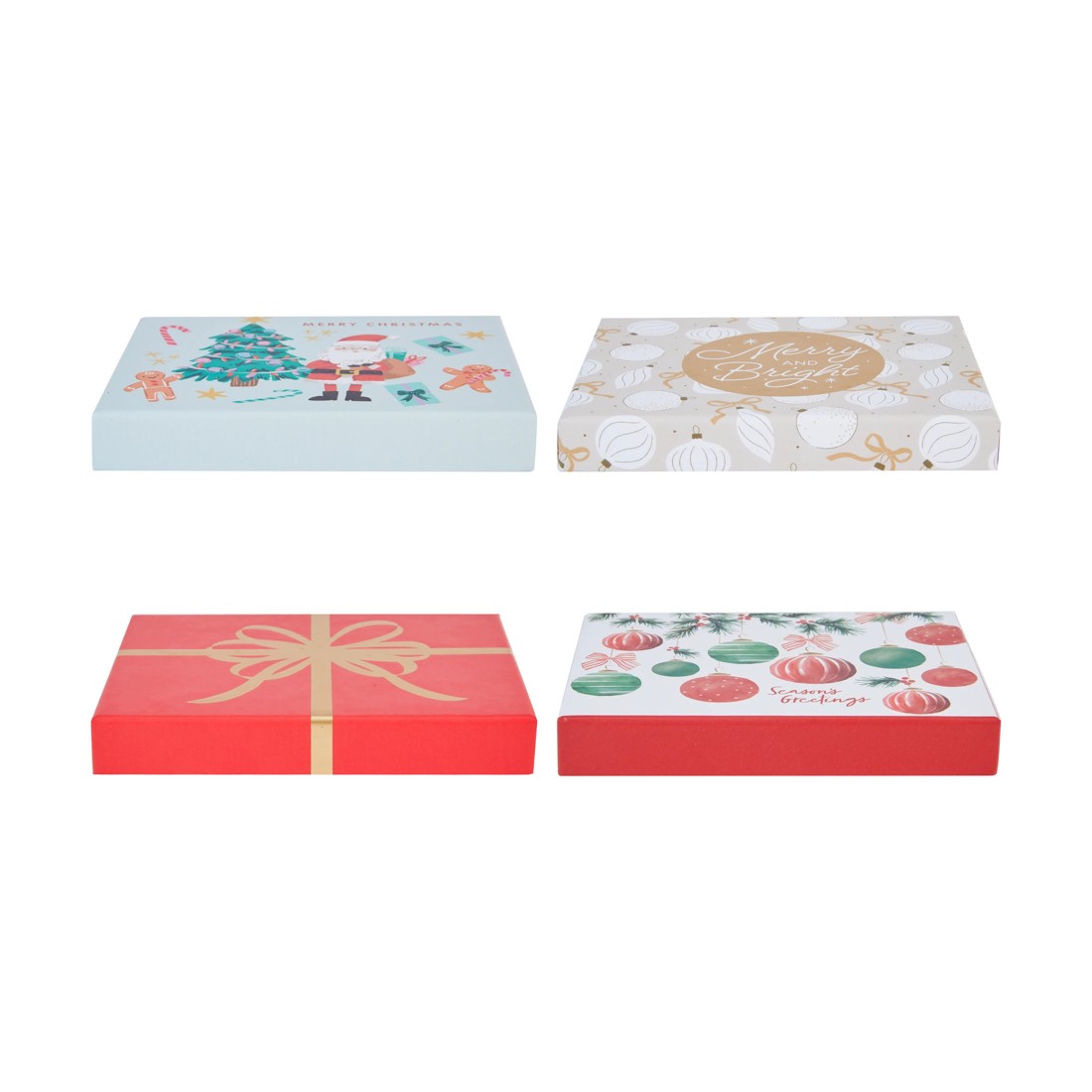 4 Christmas Gift Card Box - Assorted, 4 of 5
