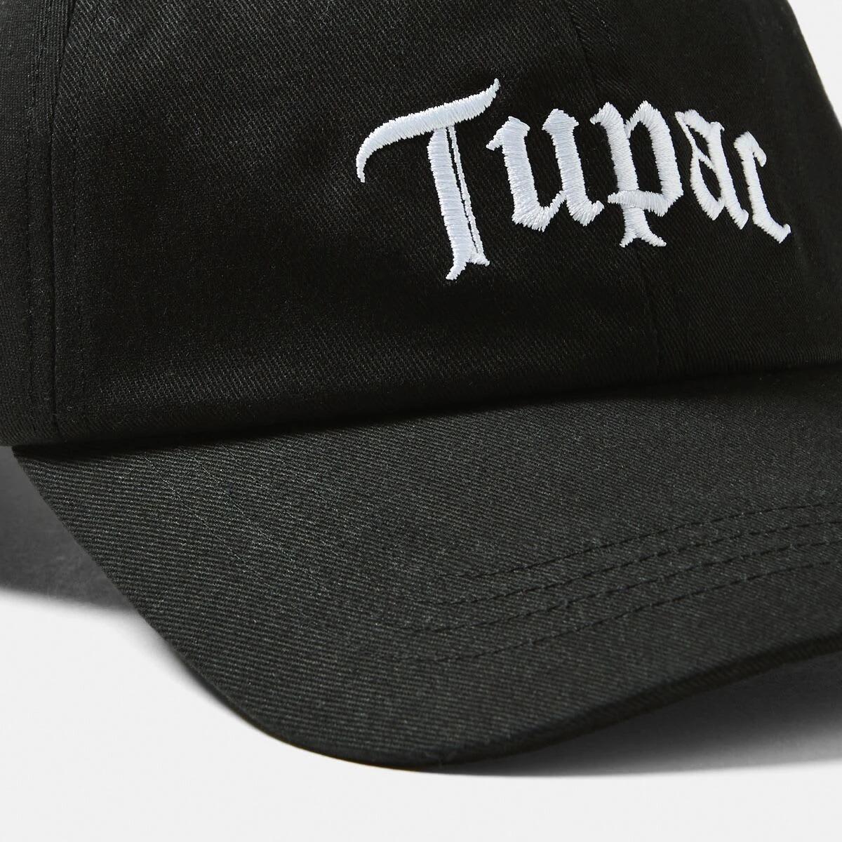 3 Tupac License Dad Cap BLACK, 3 of 3