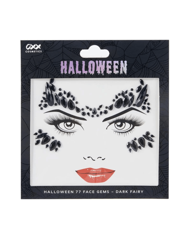 OXX Cosmetics 77 Piece Halloween Face Gems - Dark F