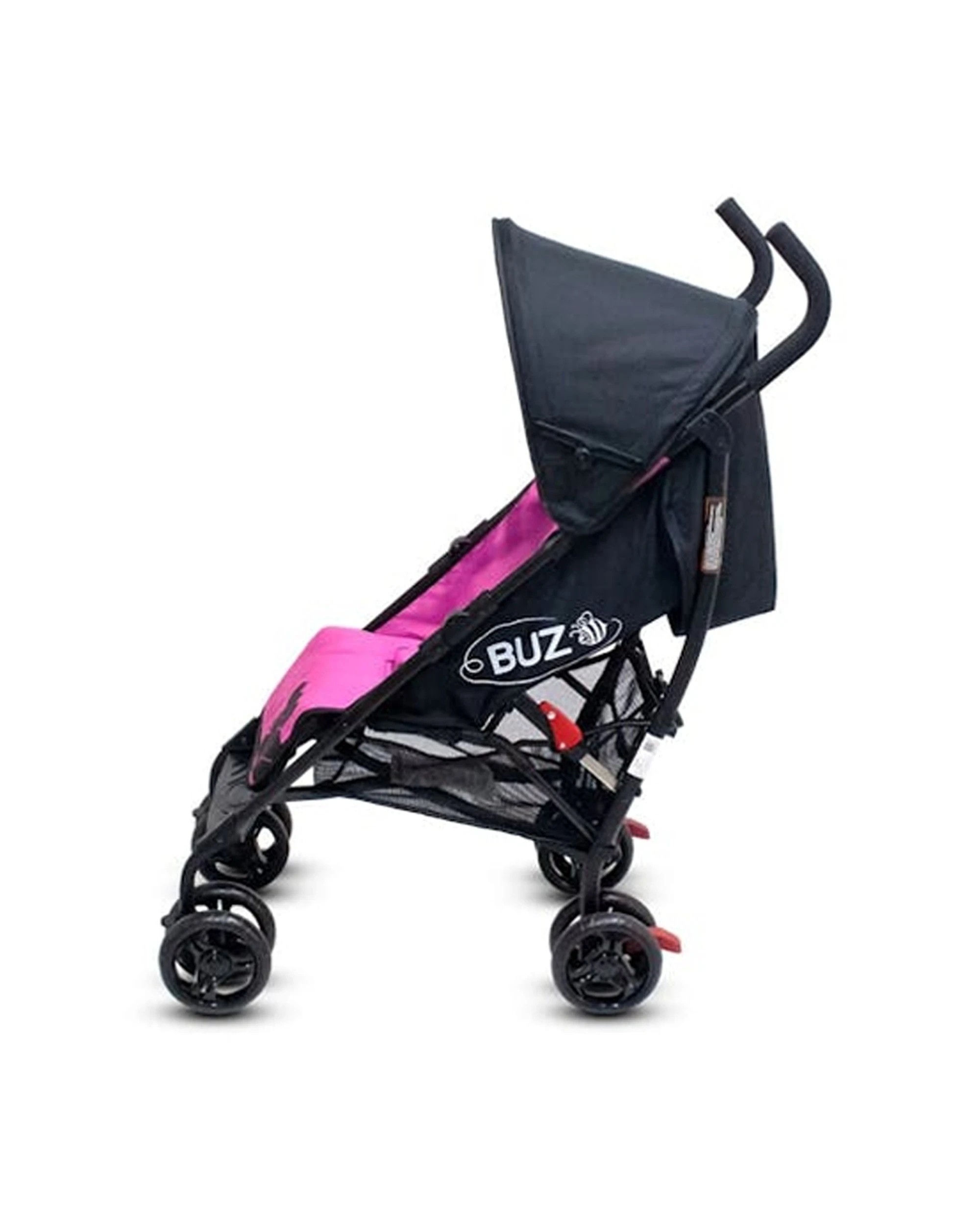 4 Vee Bee 108cm Reclining Foldable Baby Stroller Pram Suitable From Birth Rose Sun Cap
 - Pink, 4 of 5