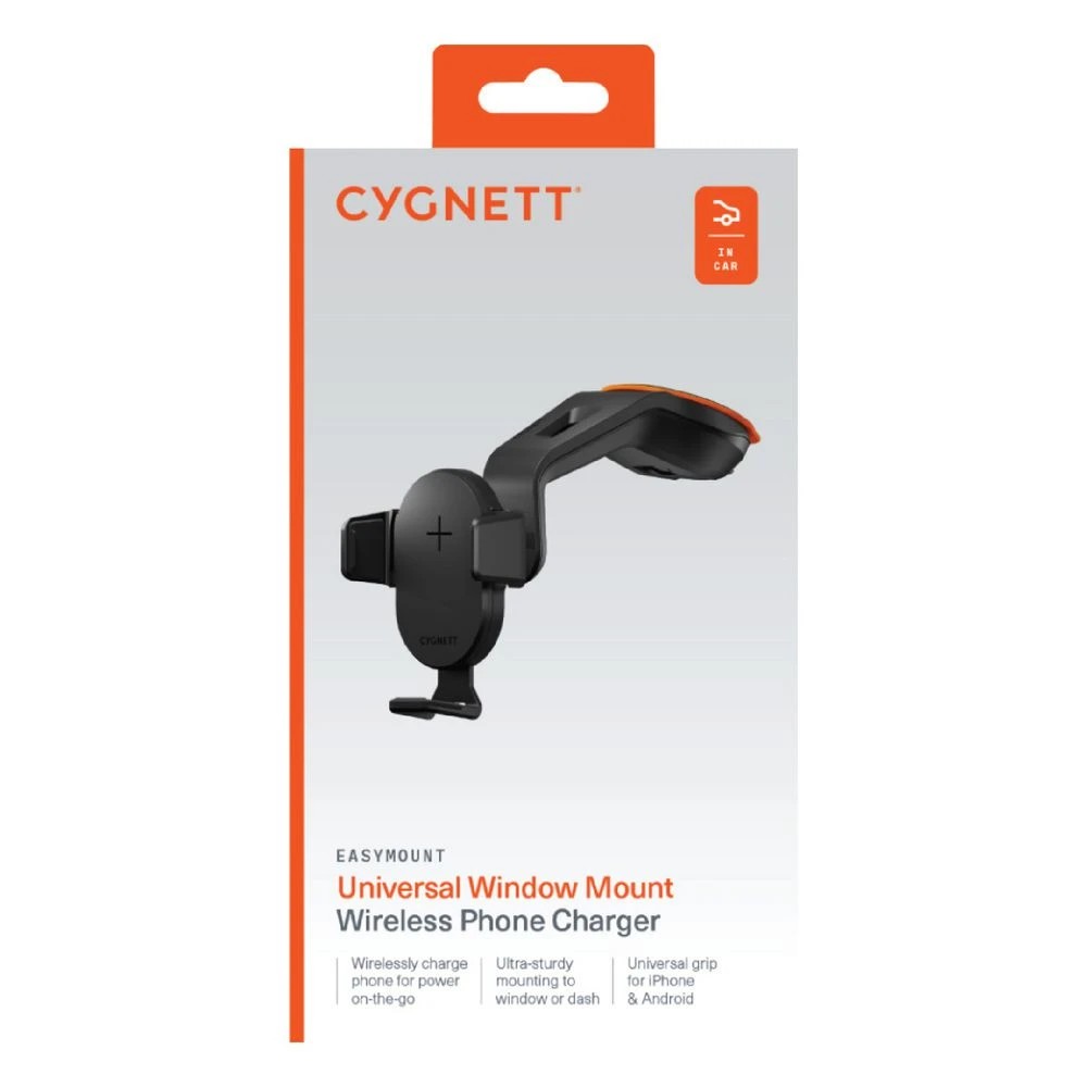 6 Cygnett EasyMount Window Mount Wireless Car Charger, 6 of 6