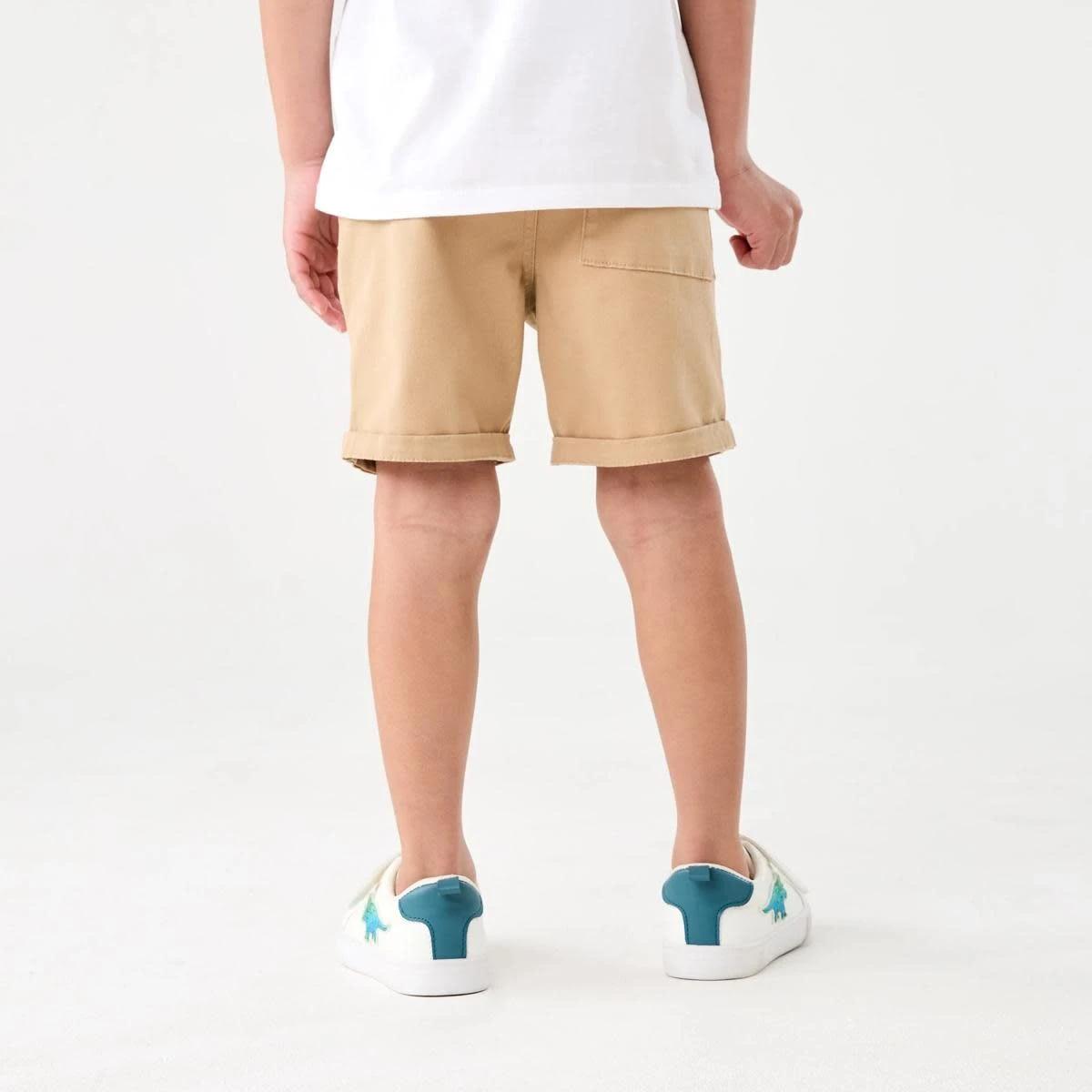 2 Pull On Chino Shorts CORNSTALK, 2 of 7