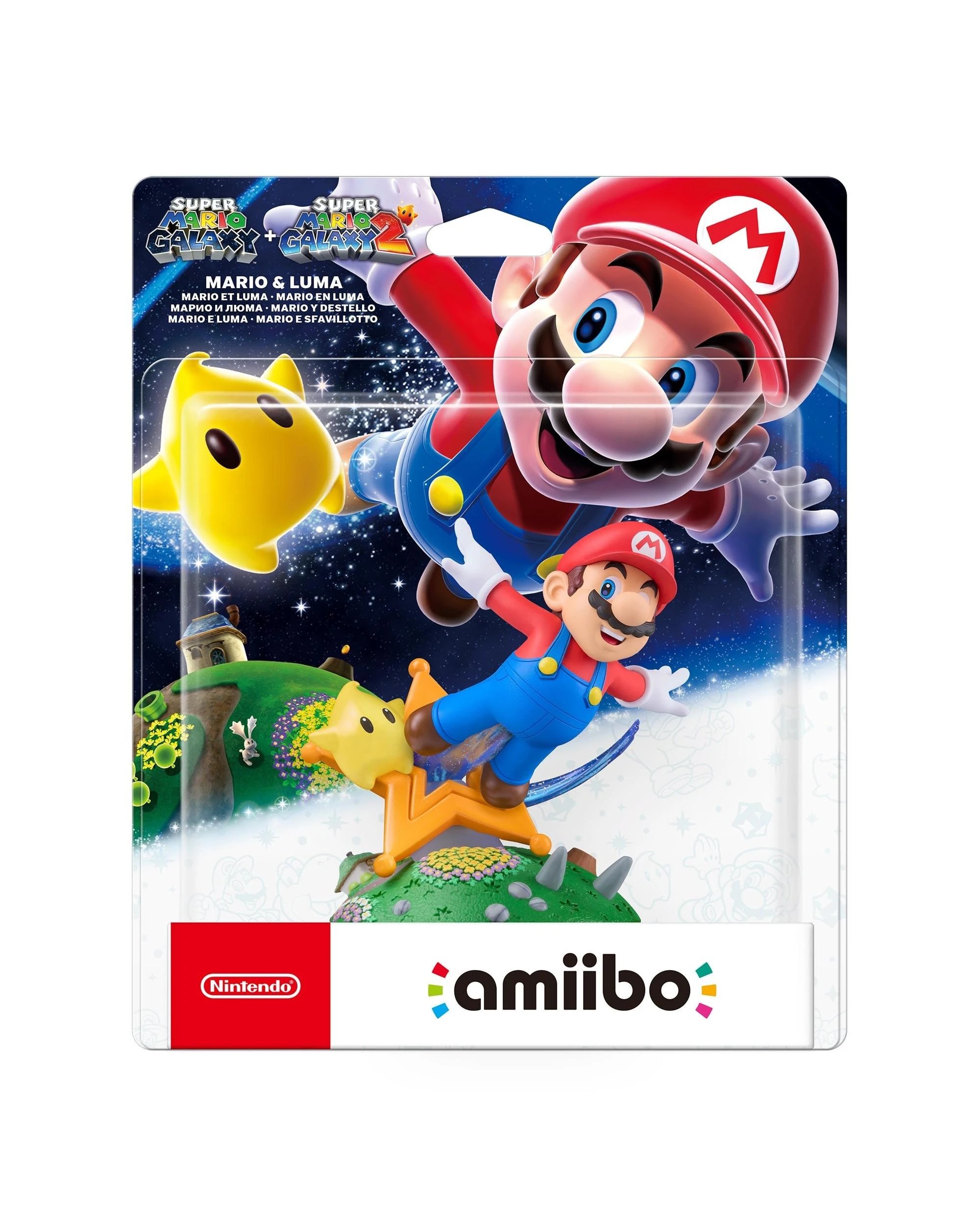 1 Nintendo Mario and Luma Amiibo - Super Mario Galaxy + Super Mario Galaxy 2, 1 of 1