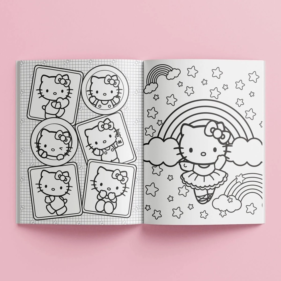 6 Kaleidoscope Hello Kitty Colouring and Activity Kit - Book, 6 of 6