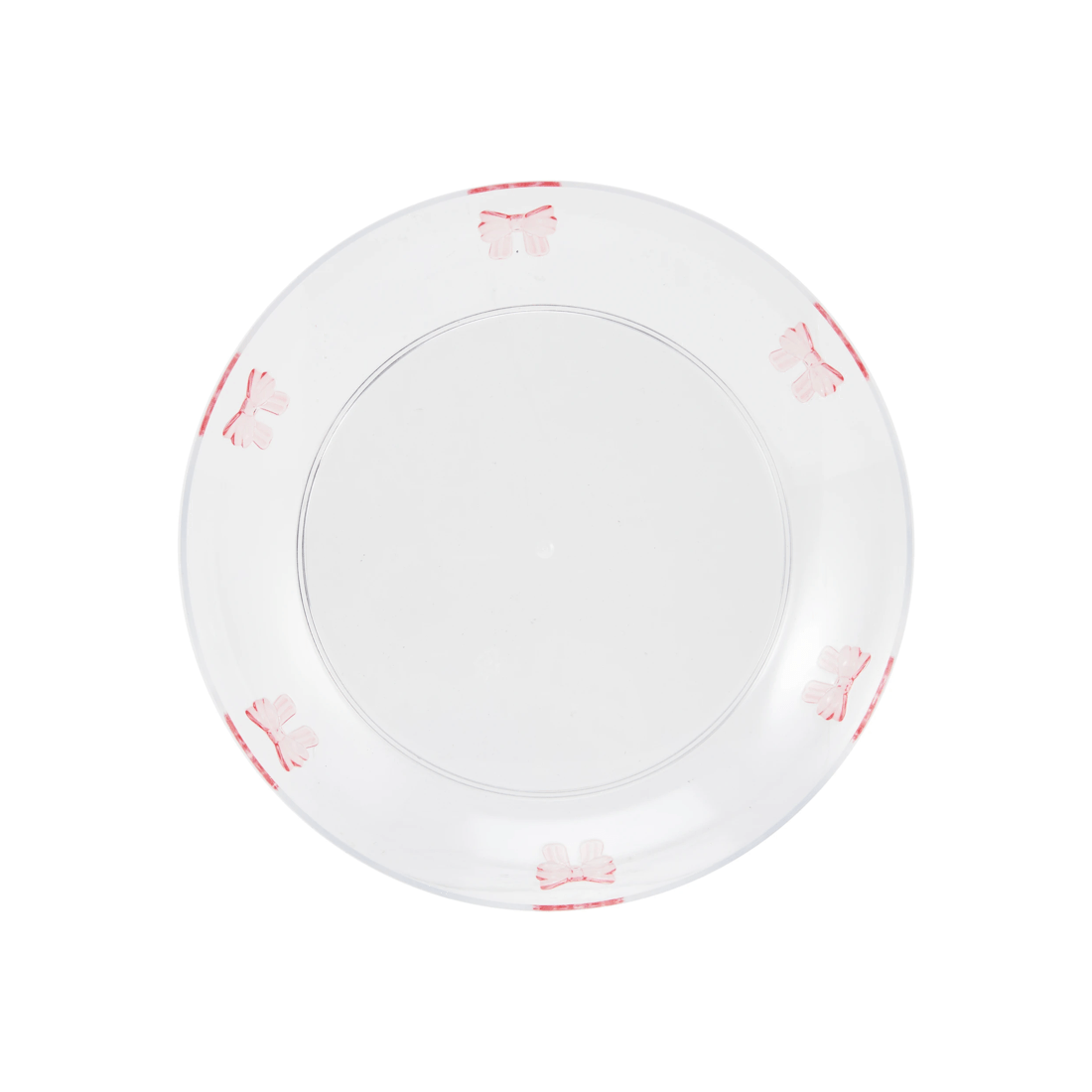 5 6 Piece Reusable Bow Icon Plates, 5 of 6