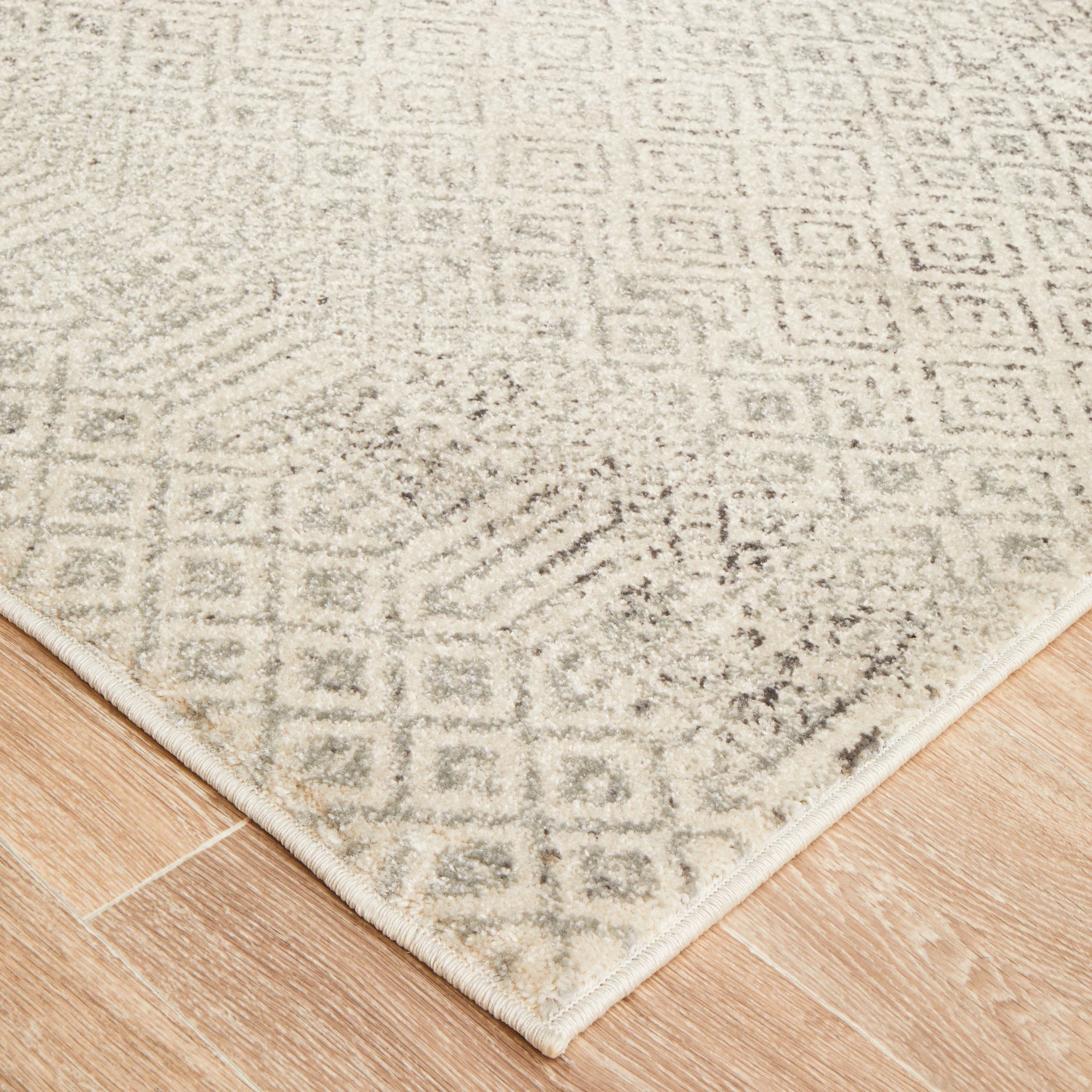 5 Common Ground Rugs Encore 265 330x240cm - Extra Large Floor Rug - Silver, 5 of 9