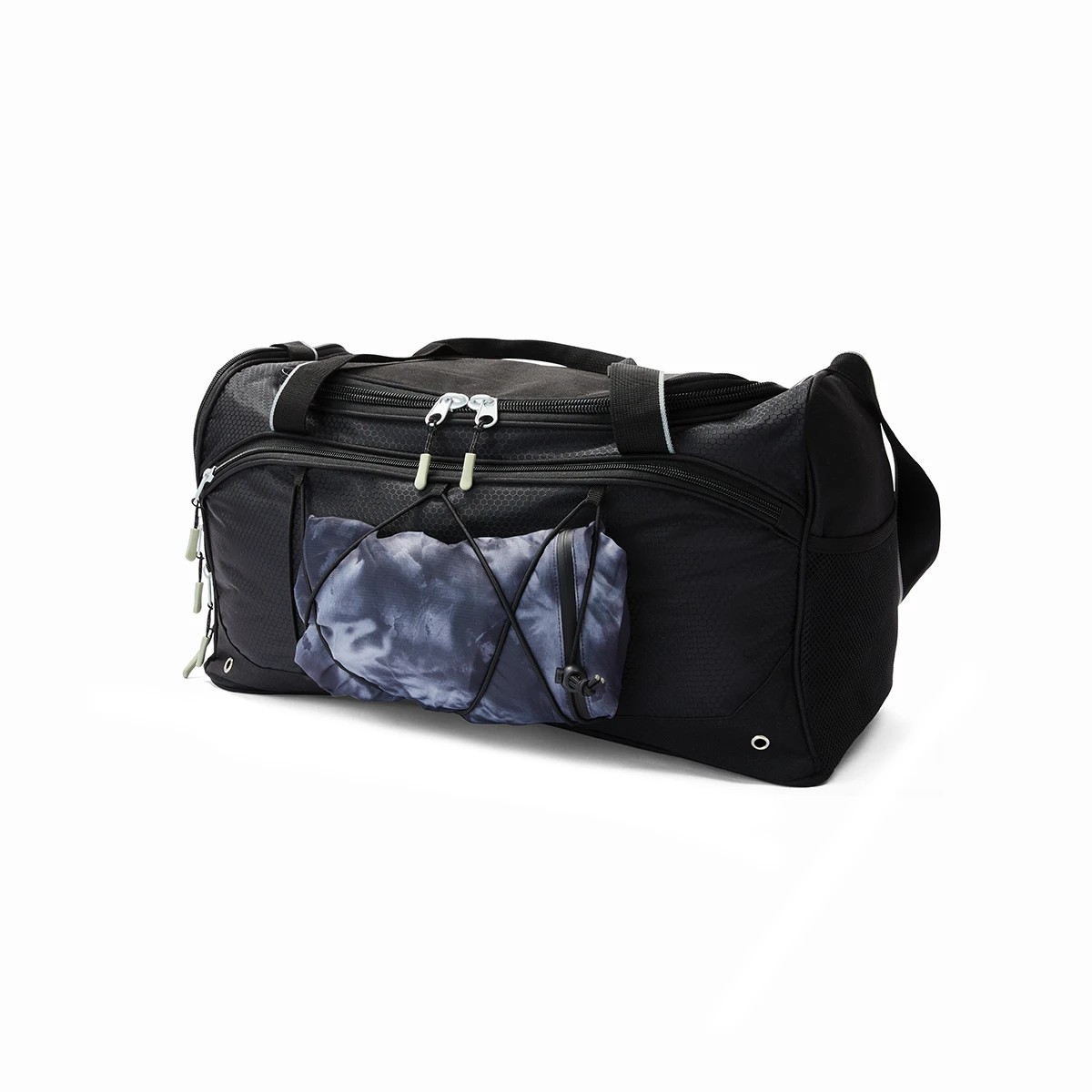 2 40L Duffle Bag with Bungee Cord - Black, 2 of 9