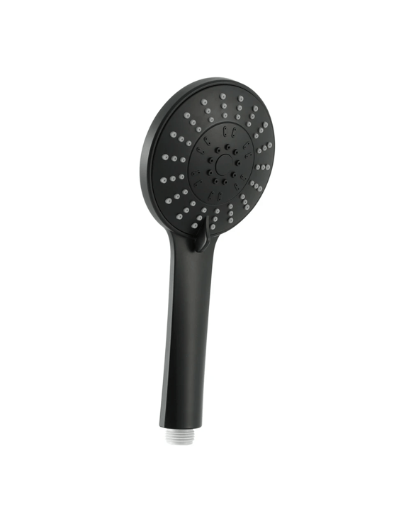 Cefito Handheld Shower Head 4.5" High Pressure 5 Modes Poweful Round - Black