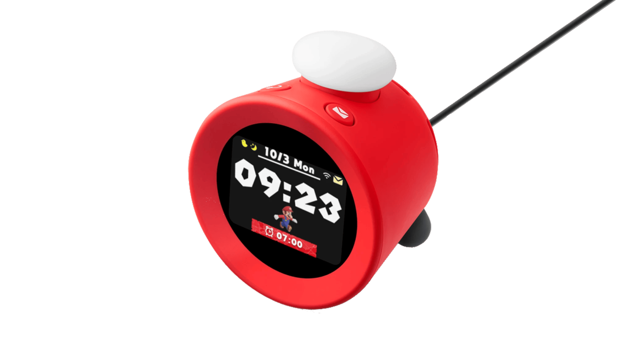 2 Nintendo Sound Clock: Alarmo - Red, 2 of 6