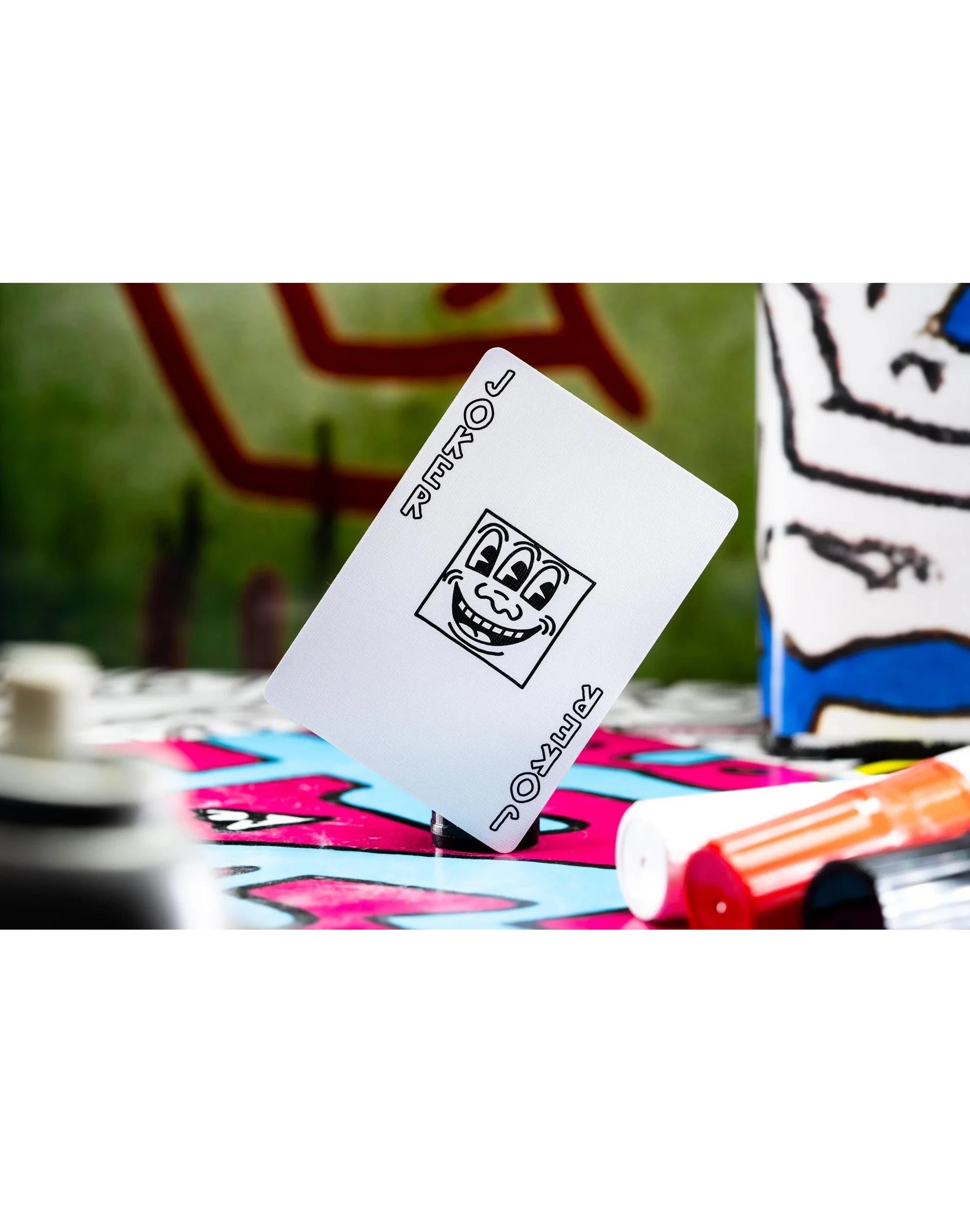 8 theory11 Keith Haring Playing Cards, 8 of 8