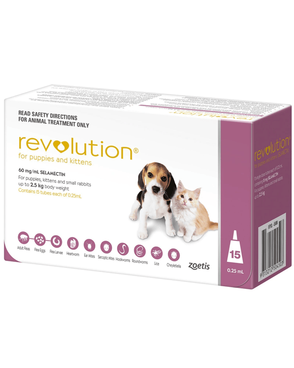 Revolution Puppies & Kittens Mauve 15pk