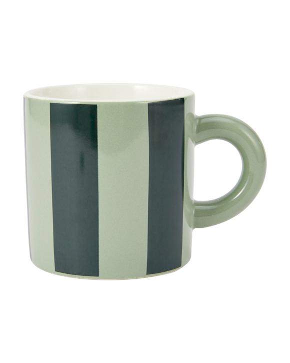 Green Stripe Mug