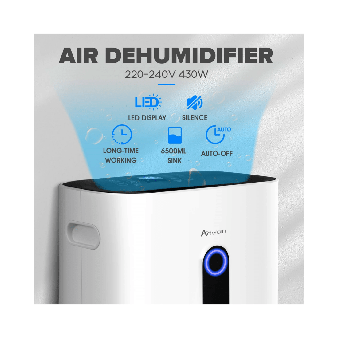2 Advwin Air Dehumidifiers 25 L/day, 2 of 6