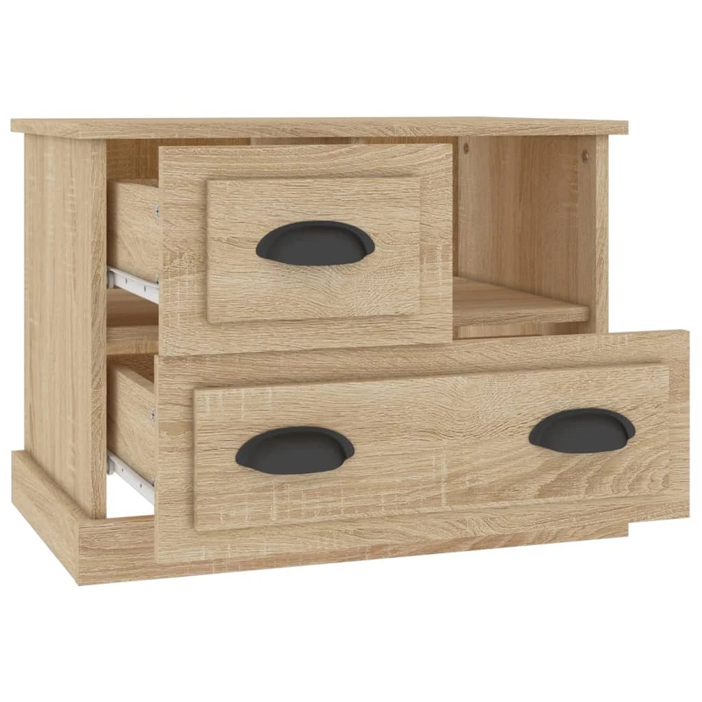 6 vidaXL bedside cabinet Ample Storage - Brown, 6 of 9