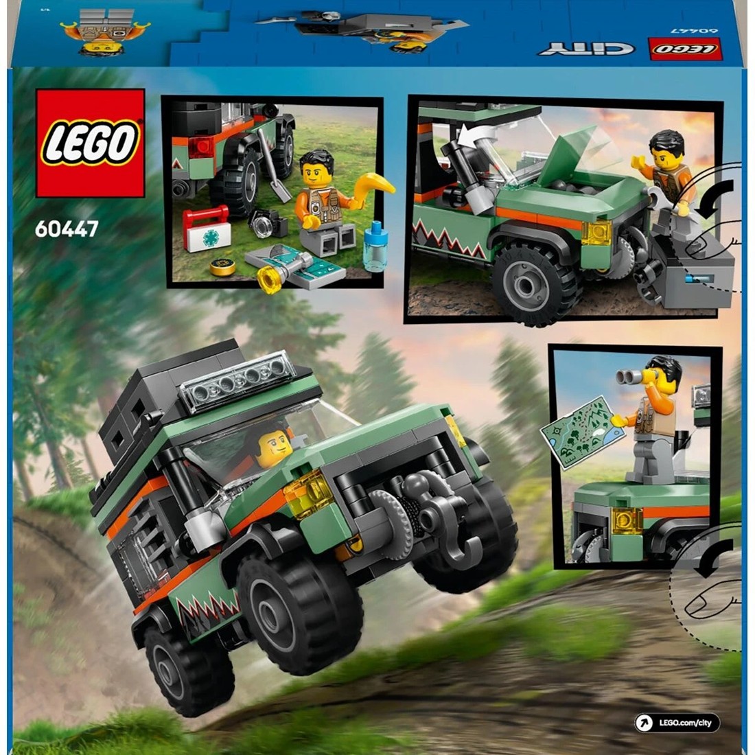 10 LEGO City Off-Road 4x4 Mountain Truck 60447, 10 of 10