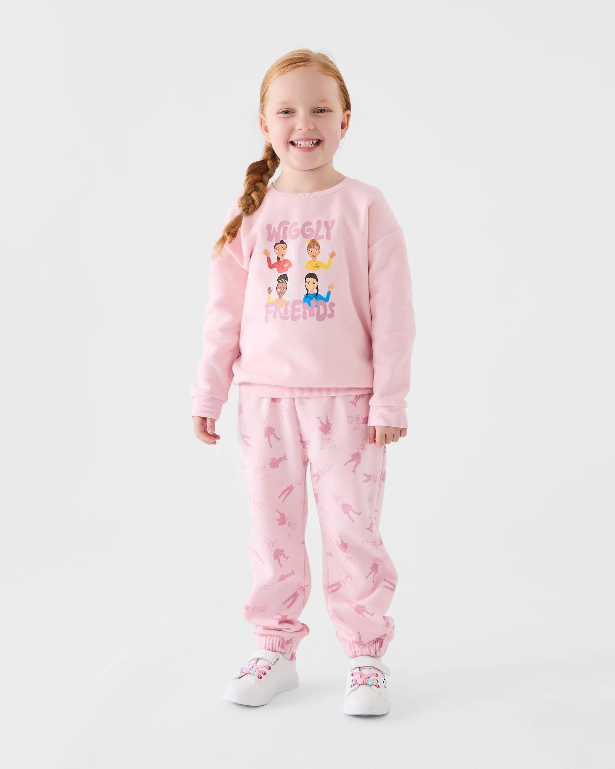 8 Wiggles License Sweat Set Pnk Wiggly, 8 of 9