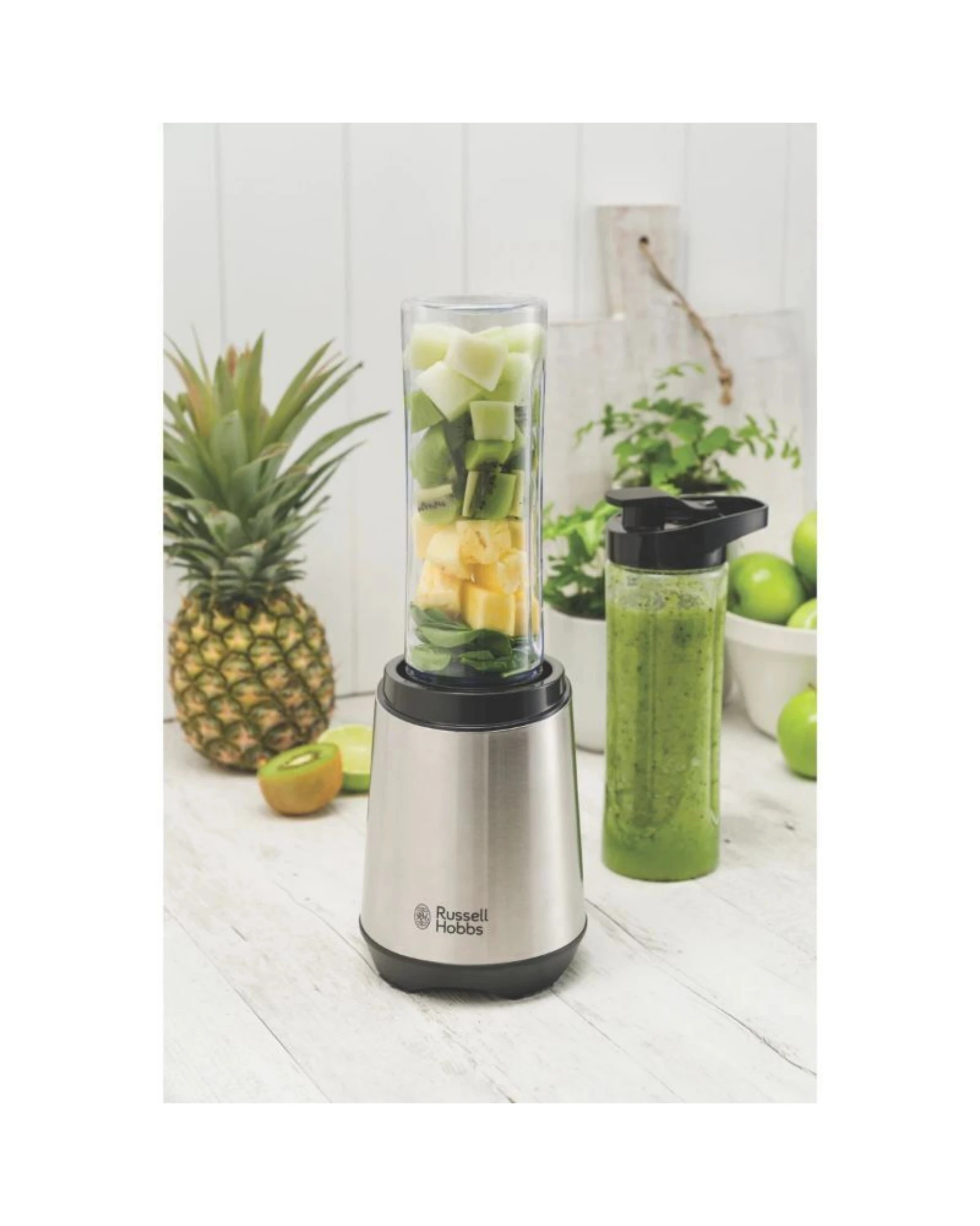 2 Russell Hobbs Mix and Go Classic Blender - Stainless Steel - Metallic, 2 of 3