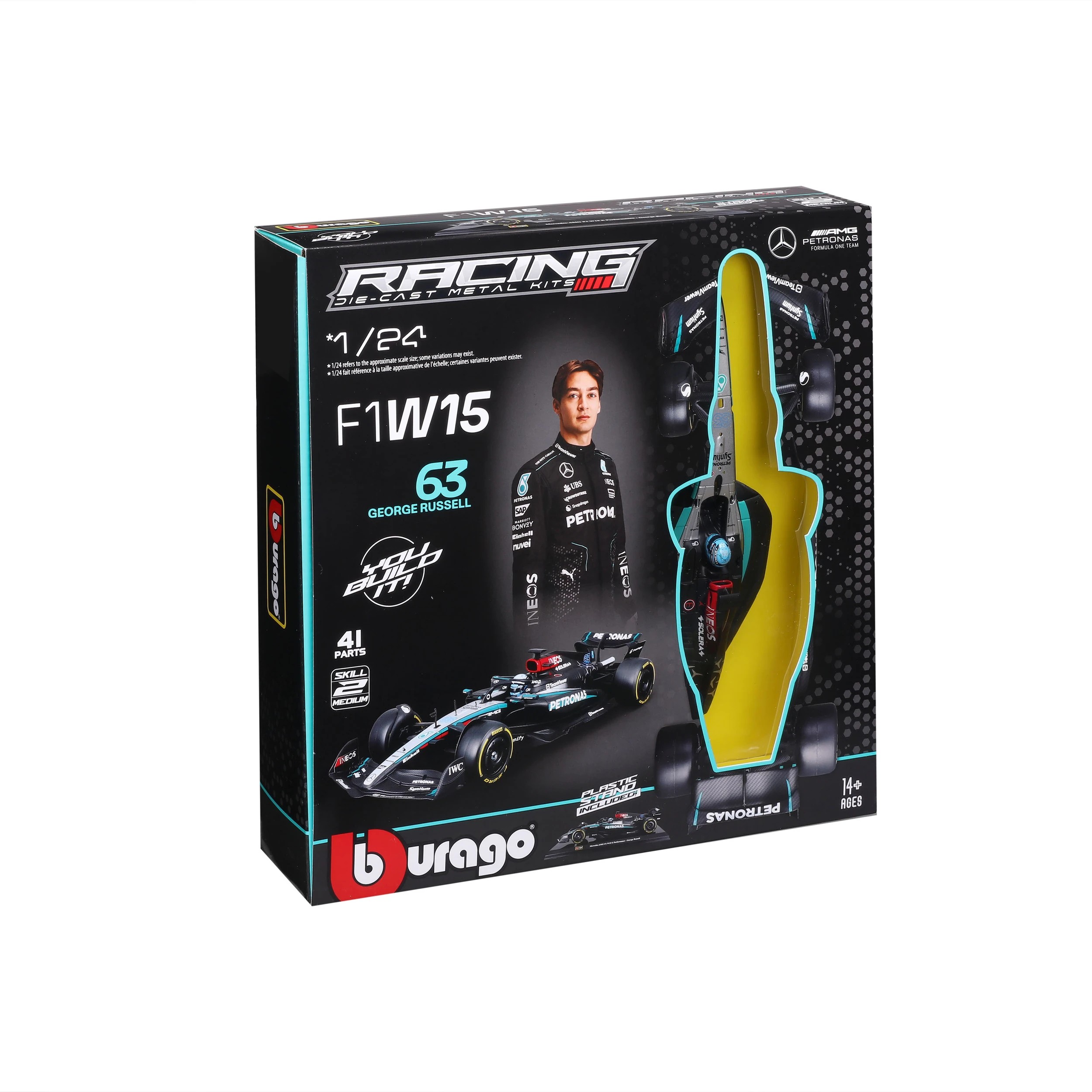 2 Bburago Burago F1 Model Kit 1:24 - Multi, 2 of 3