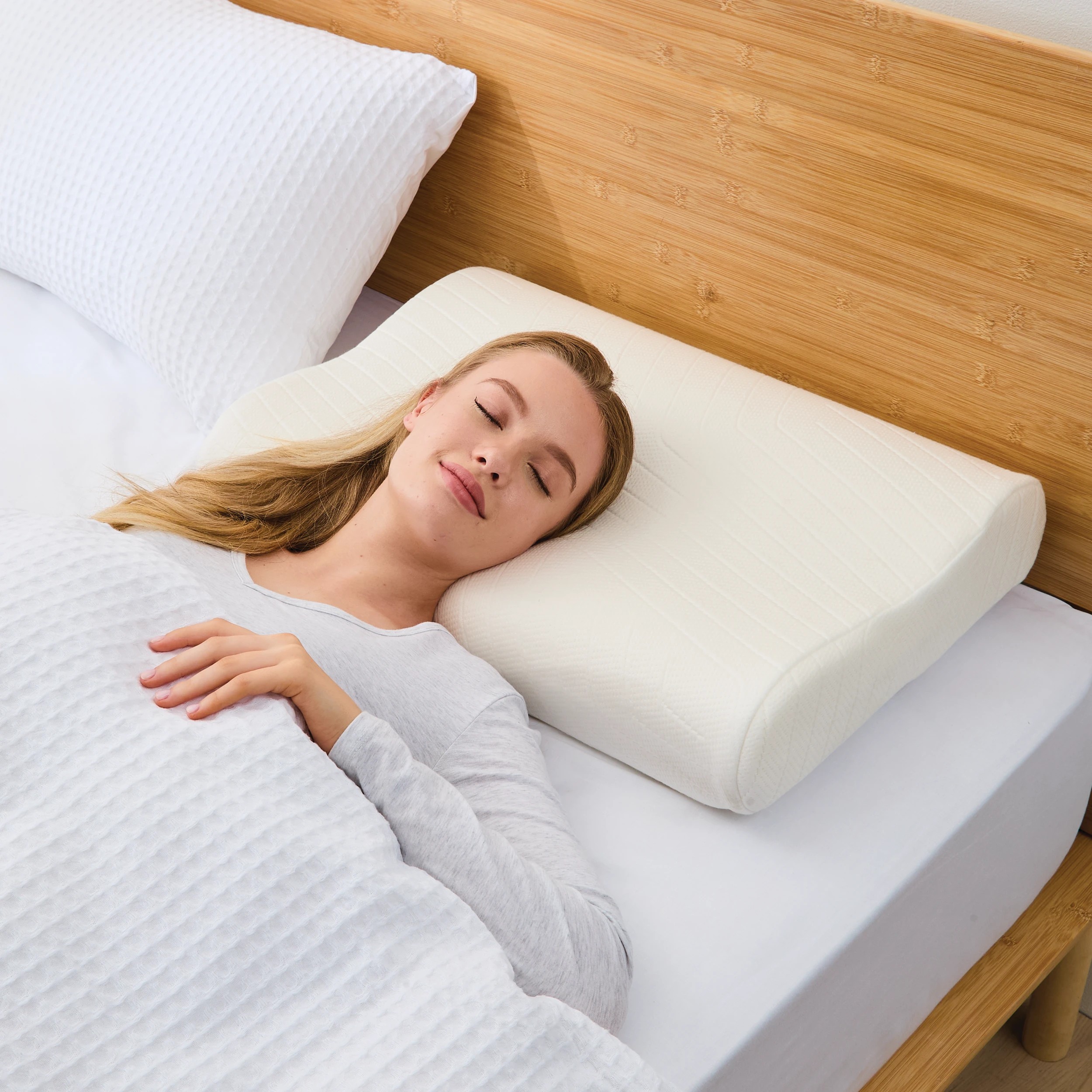 4 Adjustable Contoured Memory Foam Pillow, 4 of 10