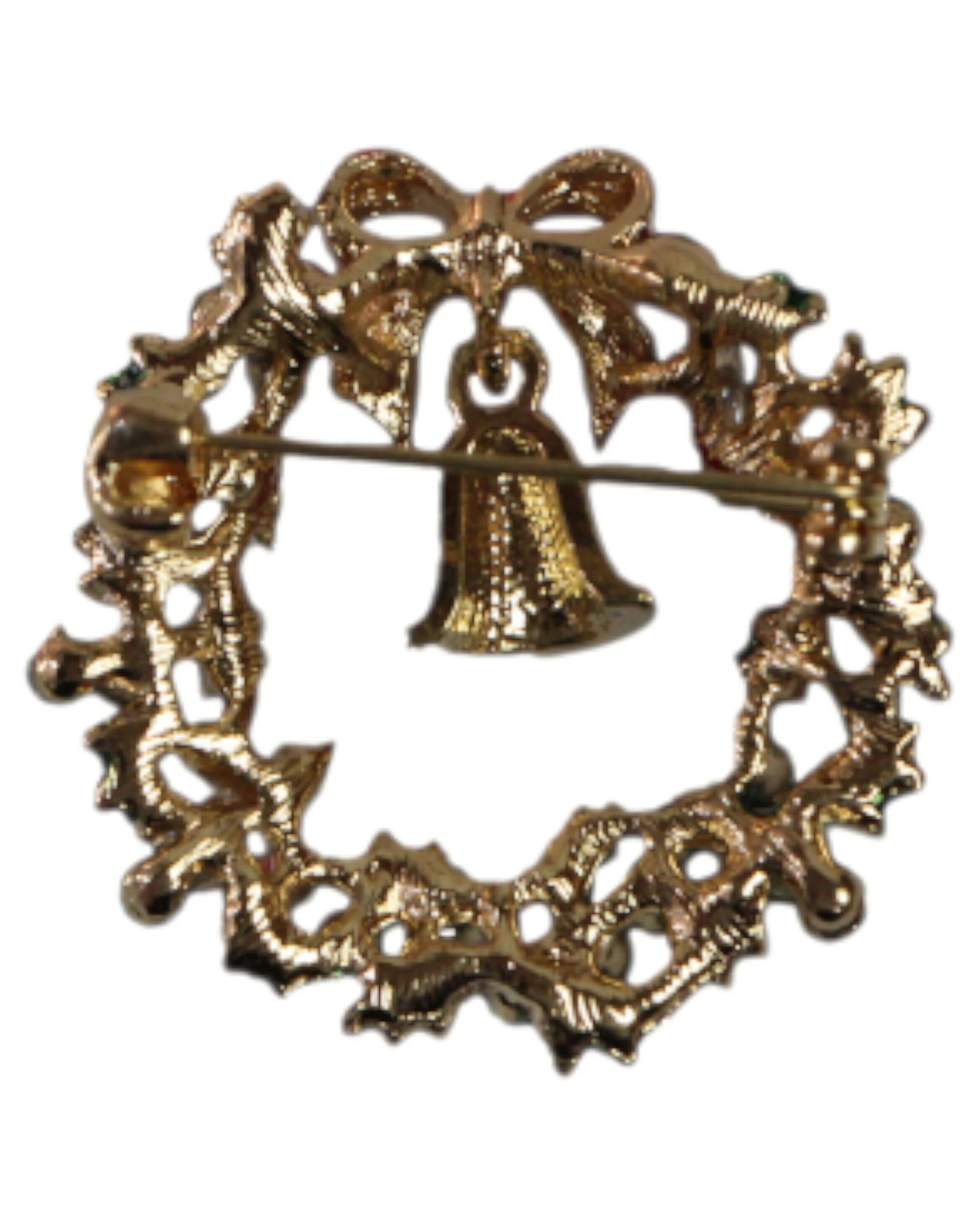 3 Zasel Christmas Wreath Brooch Blazer Shirt Pin - Multi, 3 of 3