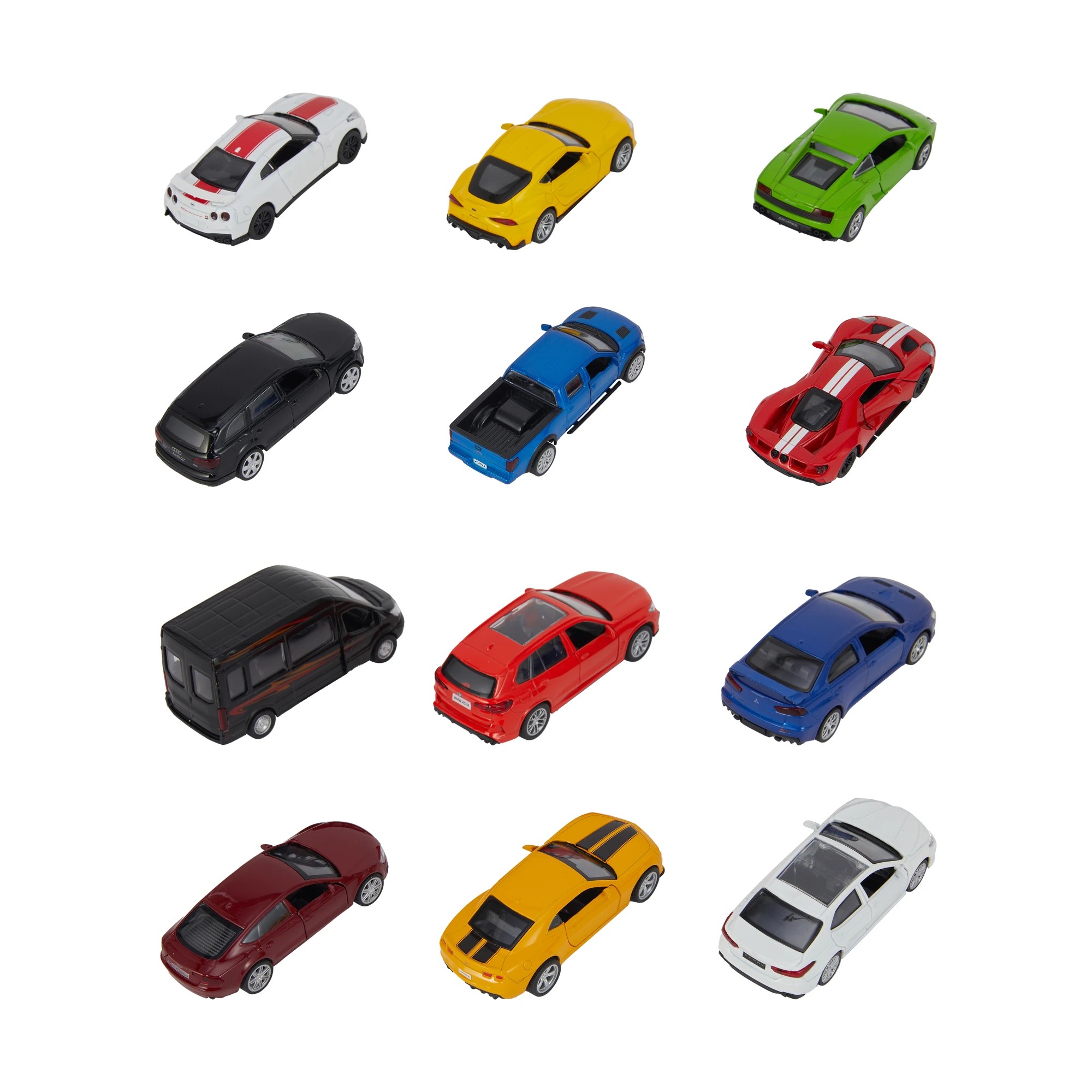5 Metal Speed Zone (MSZ) Die Cast Metal Street Series Scale Model Car - Assorted, 5 of 10