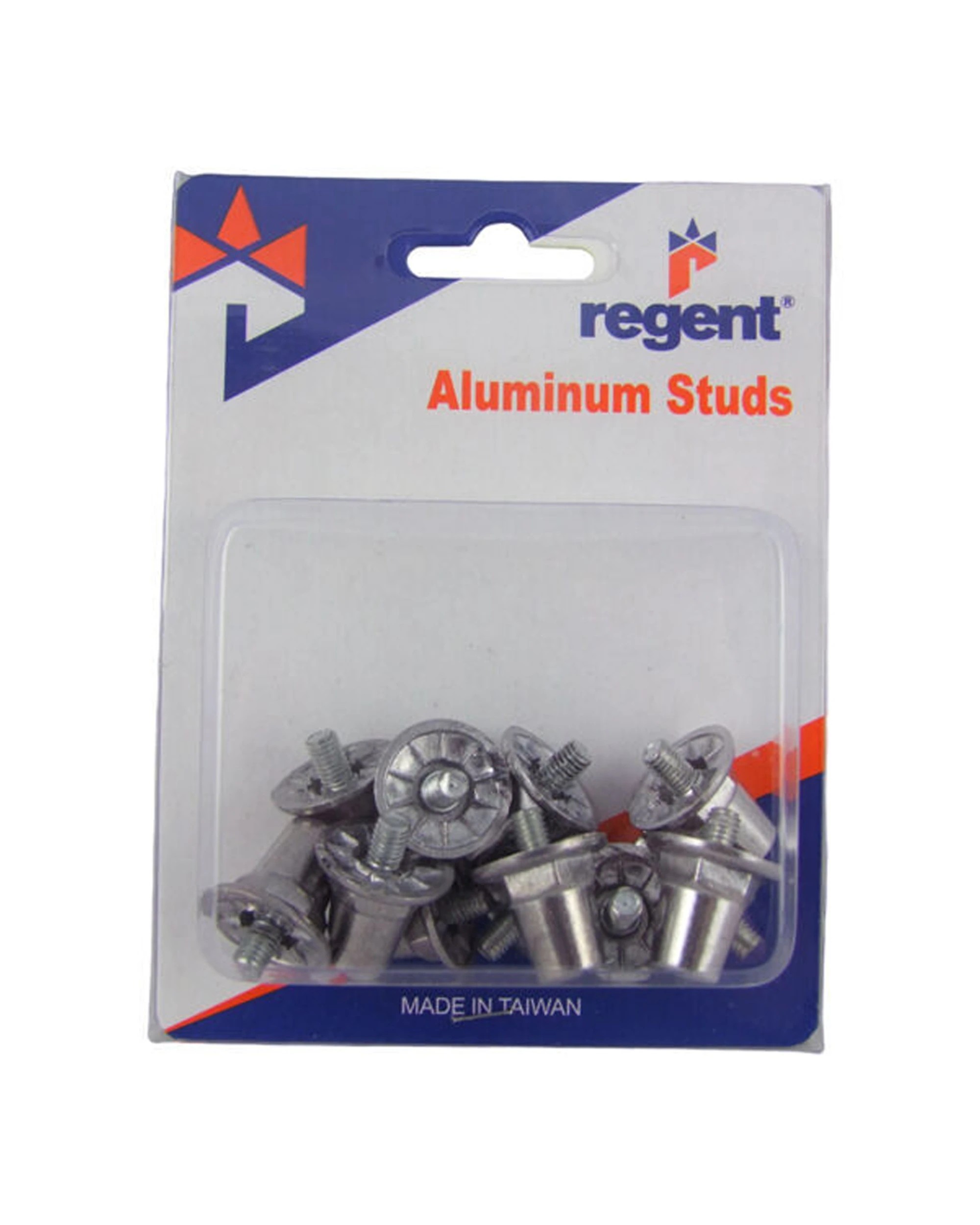 2 Regent 2x 12pc Aluminum Sporting Shoes Spare Replacement Studs Accessories - Silver, 2 of 2