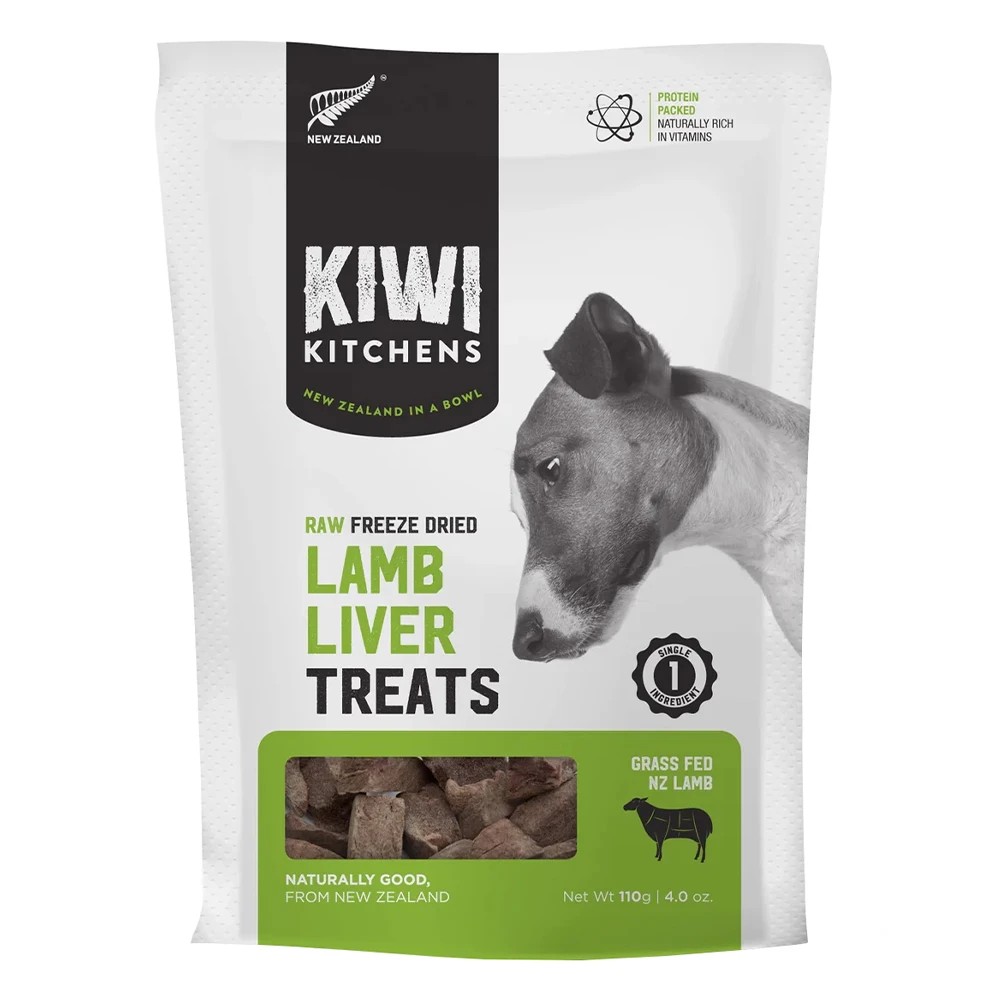1 Kiwi Kitchens Freeze-dried Dog Treat Lamb Liver 110 Gm, 1 of 1