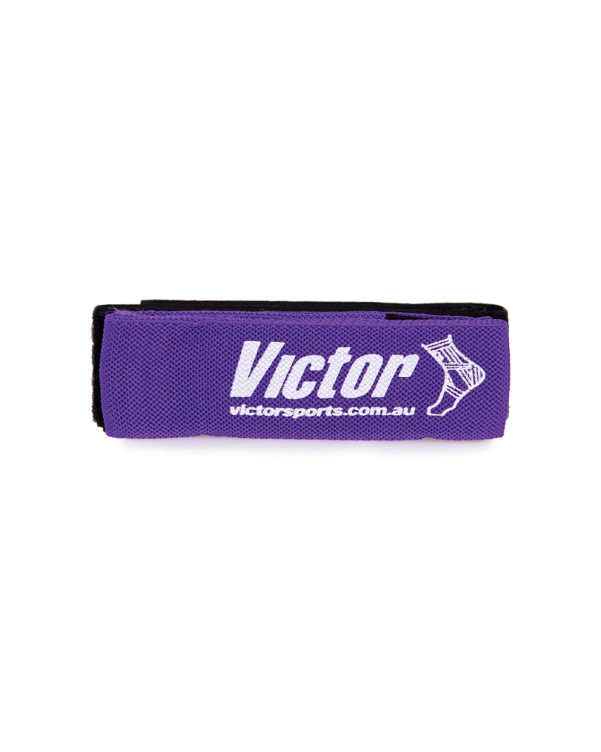 1 Victor Sports 3pc Tag Belt Set Loop Fastener Tags 150cm Belt 50cm - Purple, 1 of 3