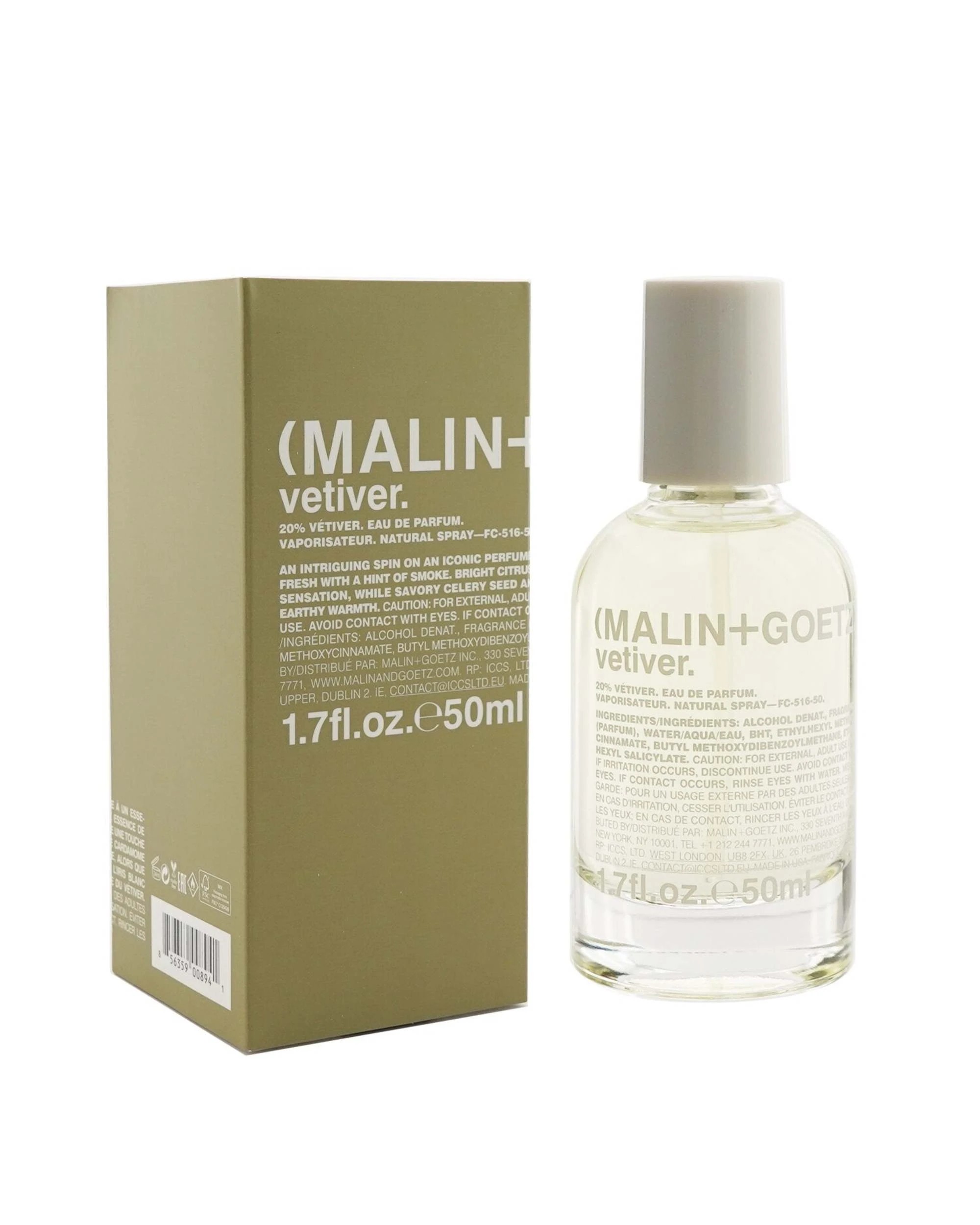 4 MALIN+GOETZ Vetiver Eau De Parfum Spray 50ml/1.7oz, 4 of 4