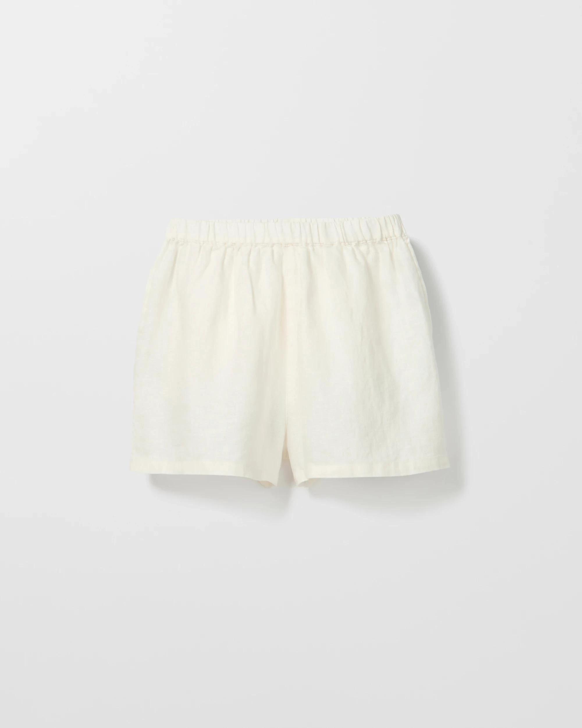 5 Target European Linen Shorts CREAM, 5 of 6