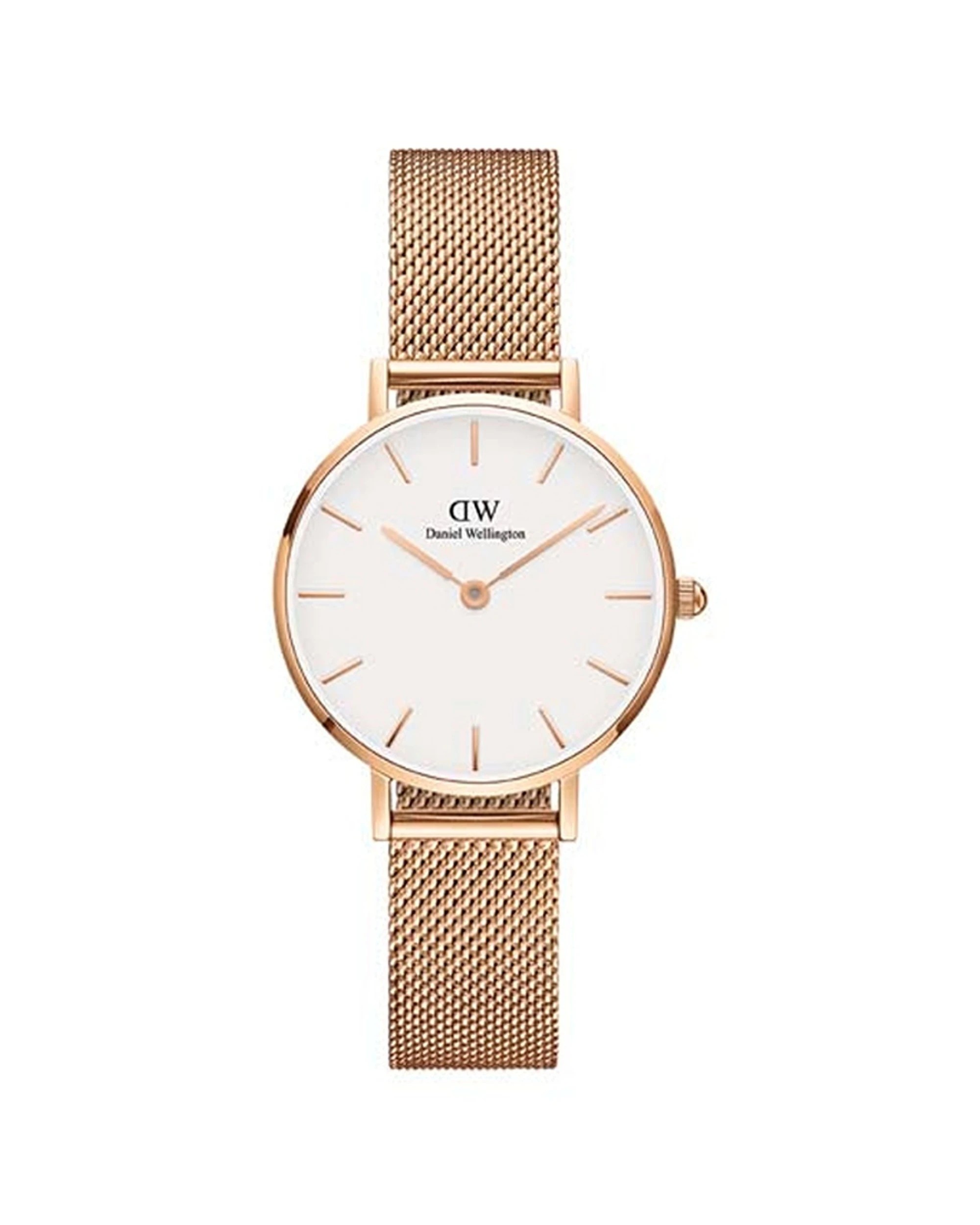 1 Daniel Wellington Petite Melrose Rose Gold Stainless Steel Watch White Dial 28mm, 1 of 1