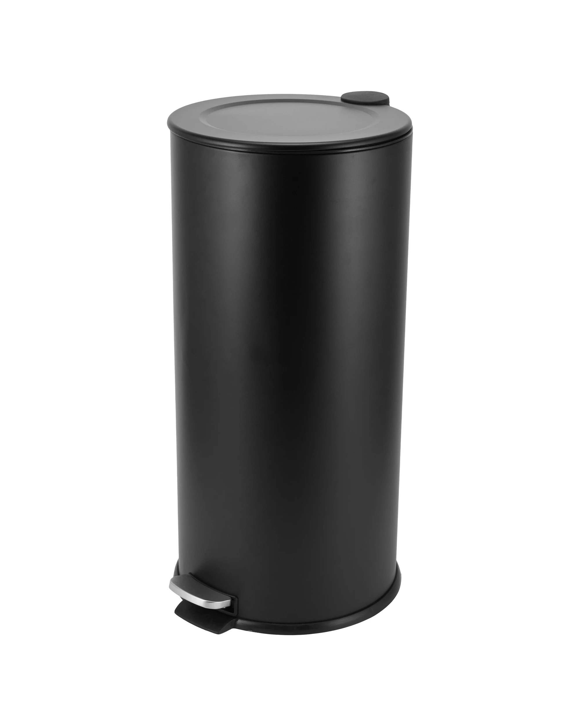 1 28L Pedal Bin - Black, 1 of 8
